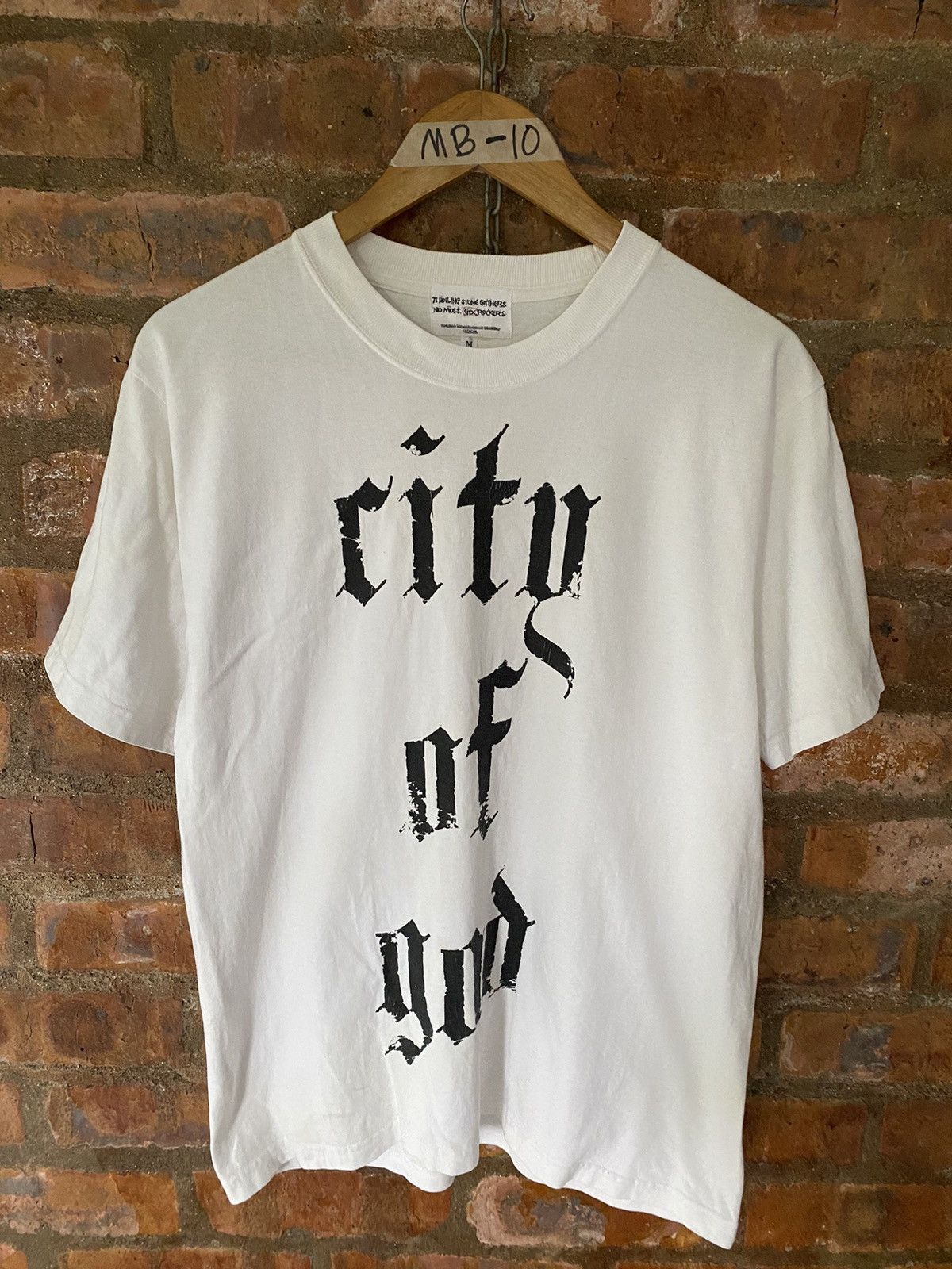 Narcotic GDC AW2002 GDC X City of God Movie Supreme tee Size US M / EU 48-50 / 2 - 2 Thumbnail