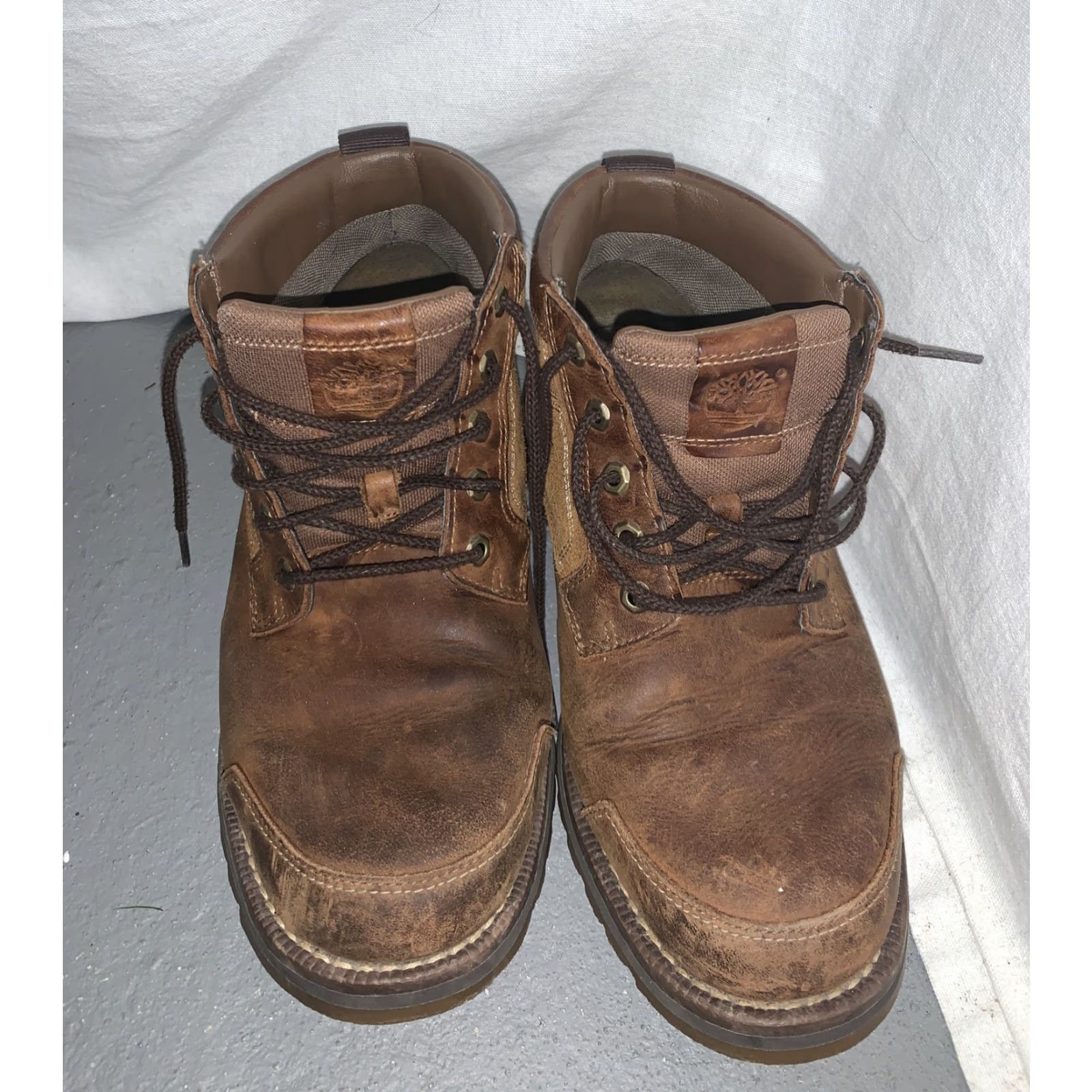 Timberland Timberland Larchmont Chukka Boots Mens Size 8 Brown Leather Waterproof Comfort Style Size US 9 / EU 42 - 2 Thumbnail