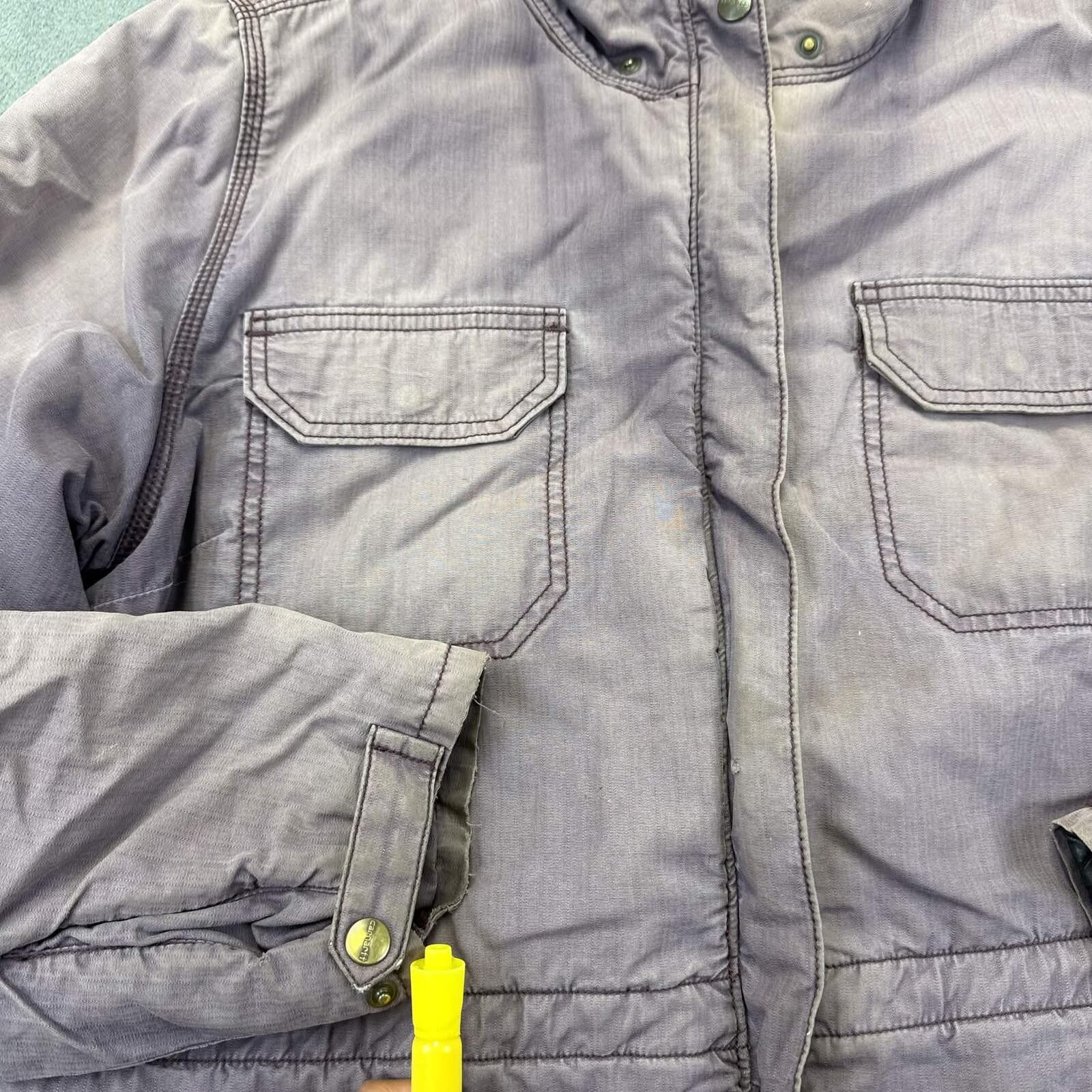Carhartt Carhartt Boy's Quilted Sandstone Acthive Jacket Size US XL / EU 56 / 4 - 4 Thumbnail