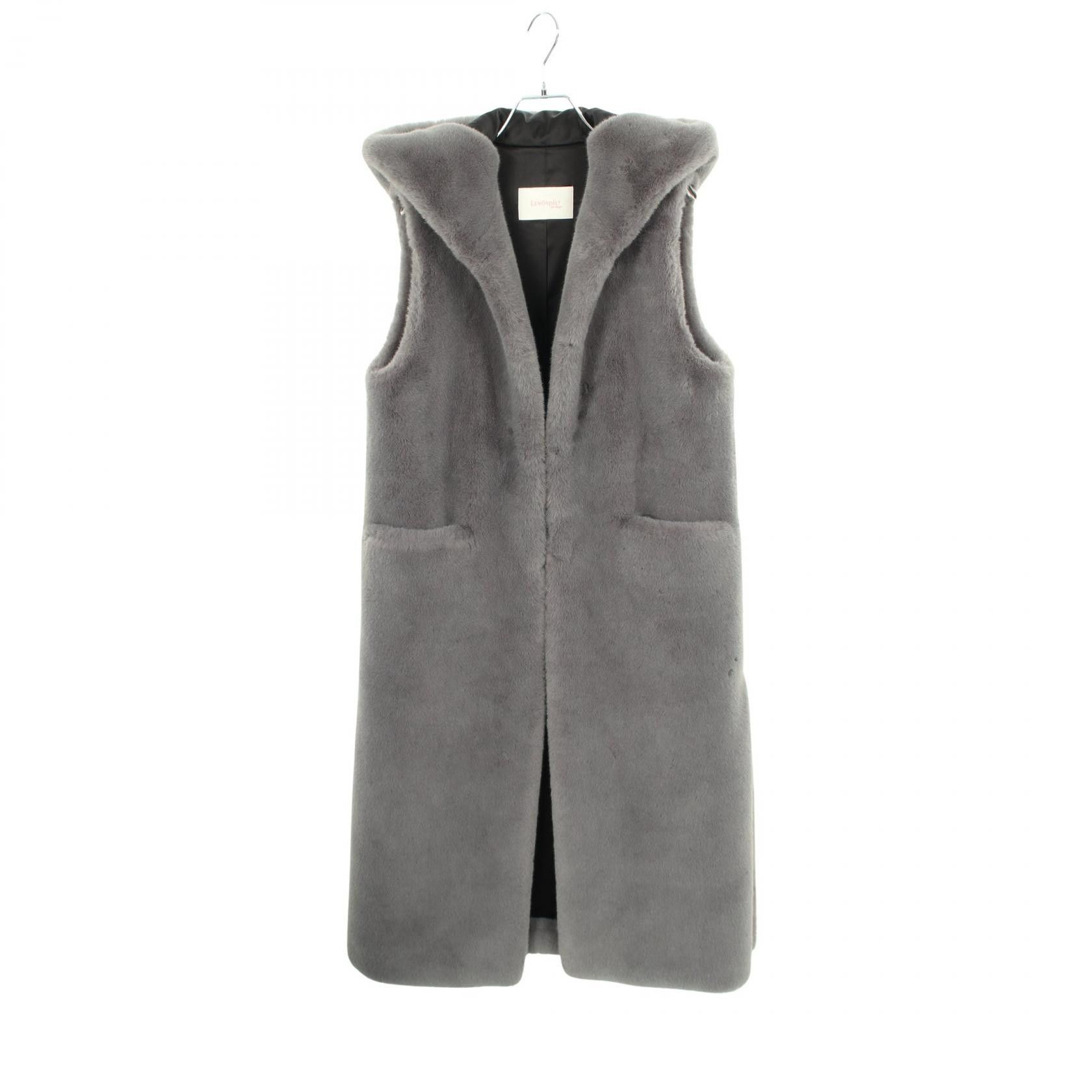 Other Other Lemonplet Faux Fur Long Gilet Textile Tops DUTY FREE for USA Size ONE SIZE - 1 Thumbnail