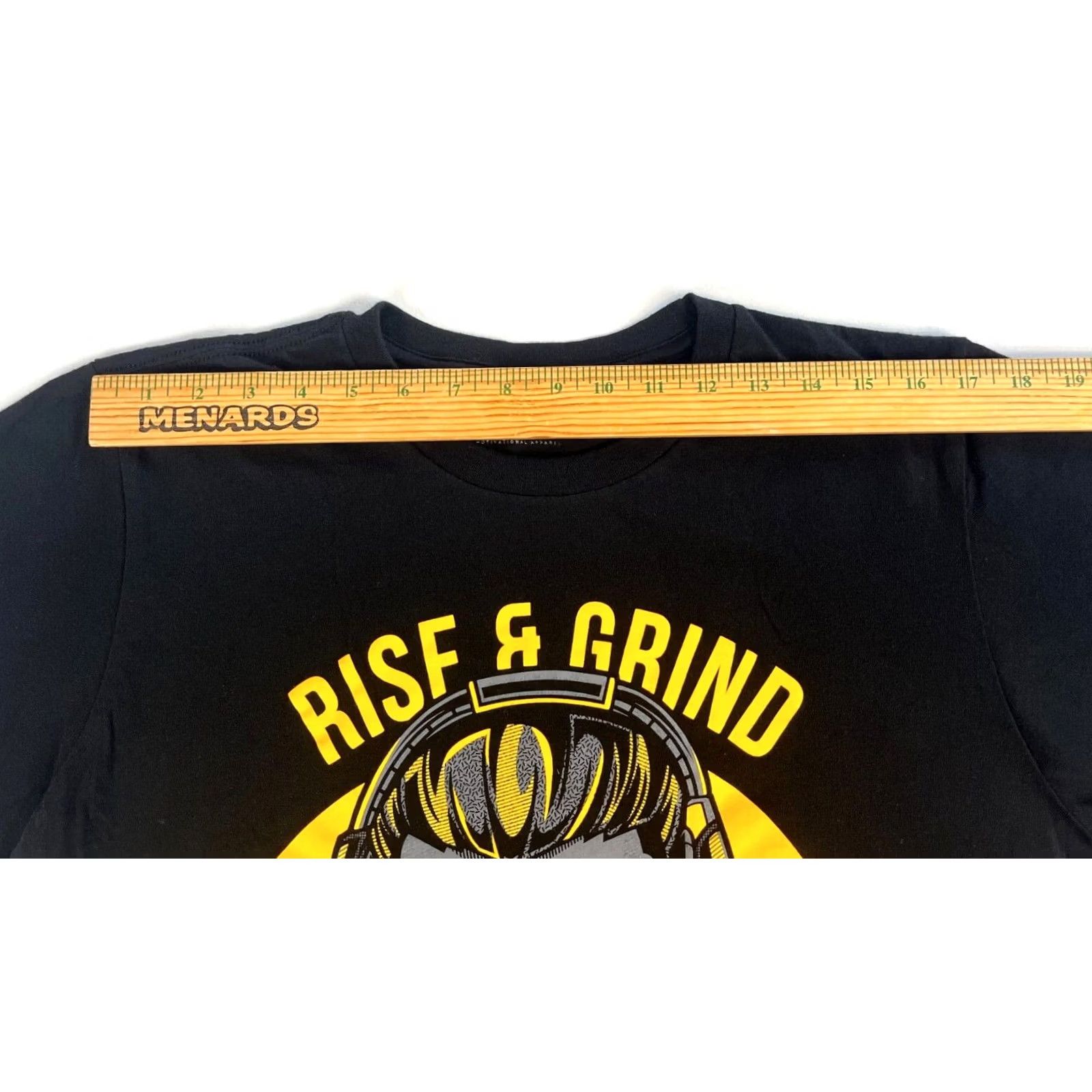 Vintage Musclebox Rise & Grind T-Shirt Men’s Graphic Short Sleeve Crew Neck Made in USA Size L Black Size US L / EU 52-54 / 3 - 6 Thumbnail