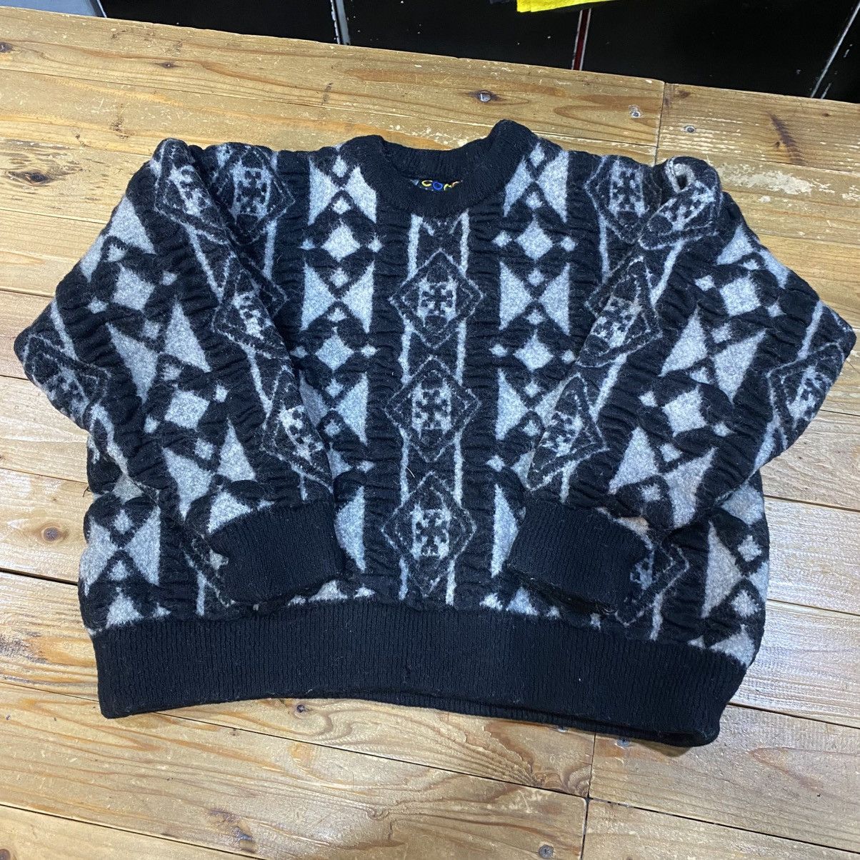 Coogi × Vintage Vintage 90s Coogi Pure Wool Knit XXS Crewneck Sweaters Size US XXS / EU 40 - 1 Thumbnail