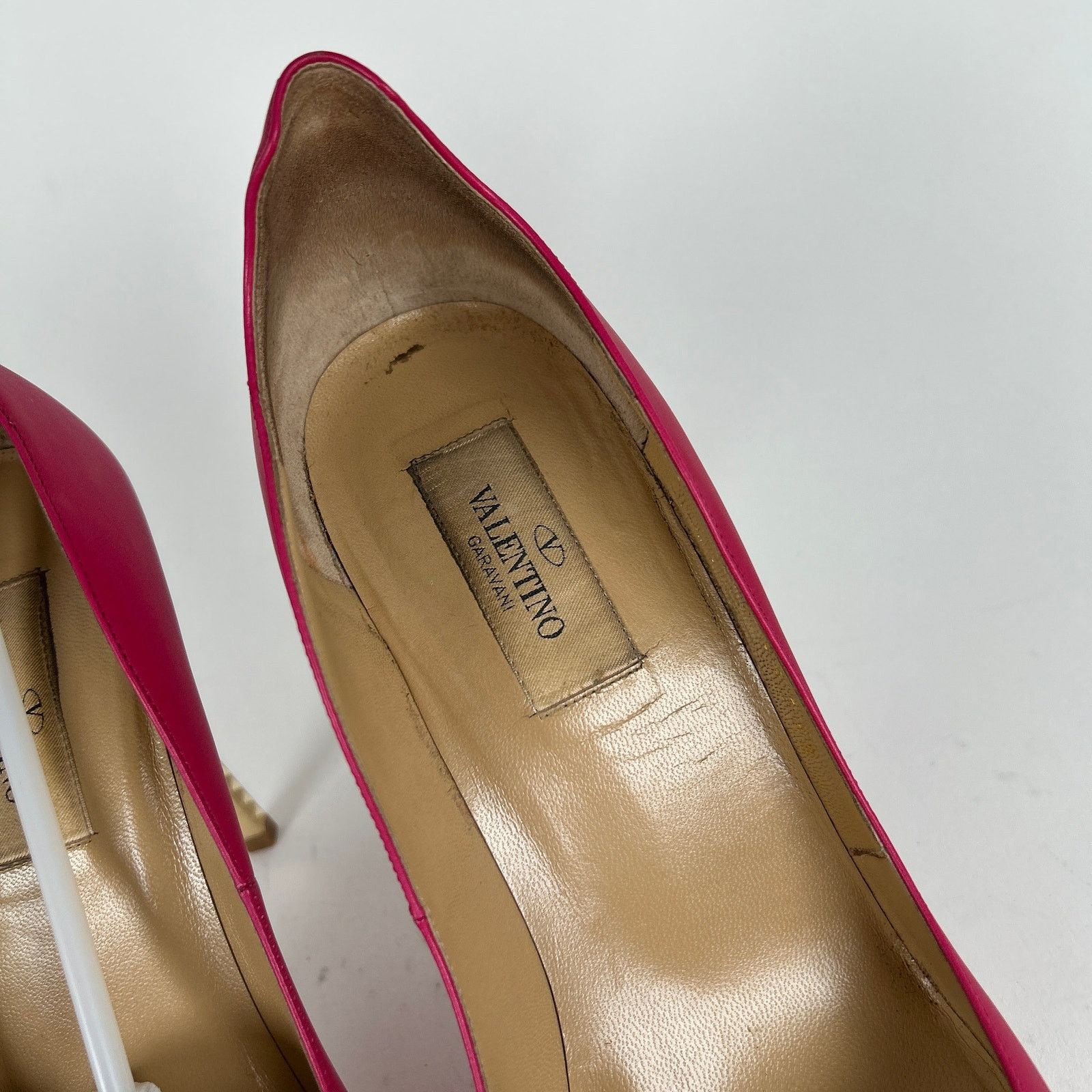 Gucci Gucci FW07 Red Leather Pumps Size 8 Size US 8 / IT 38 - 3 Thumbnail