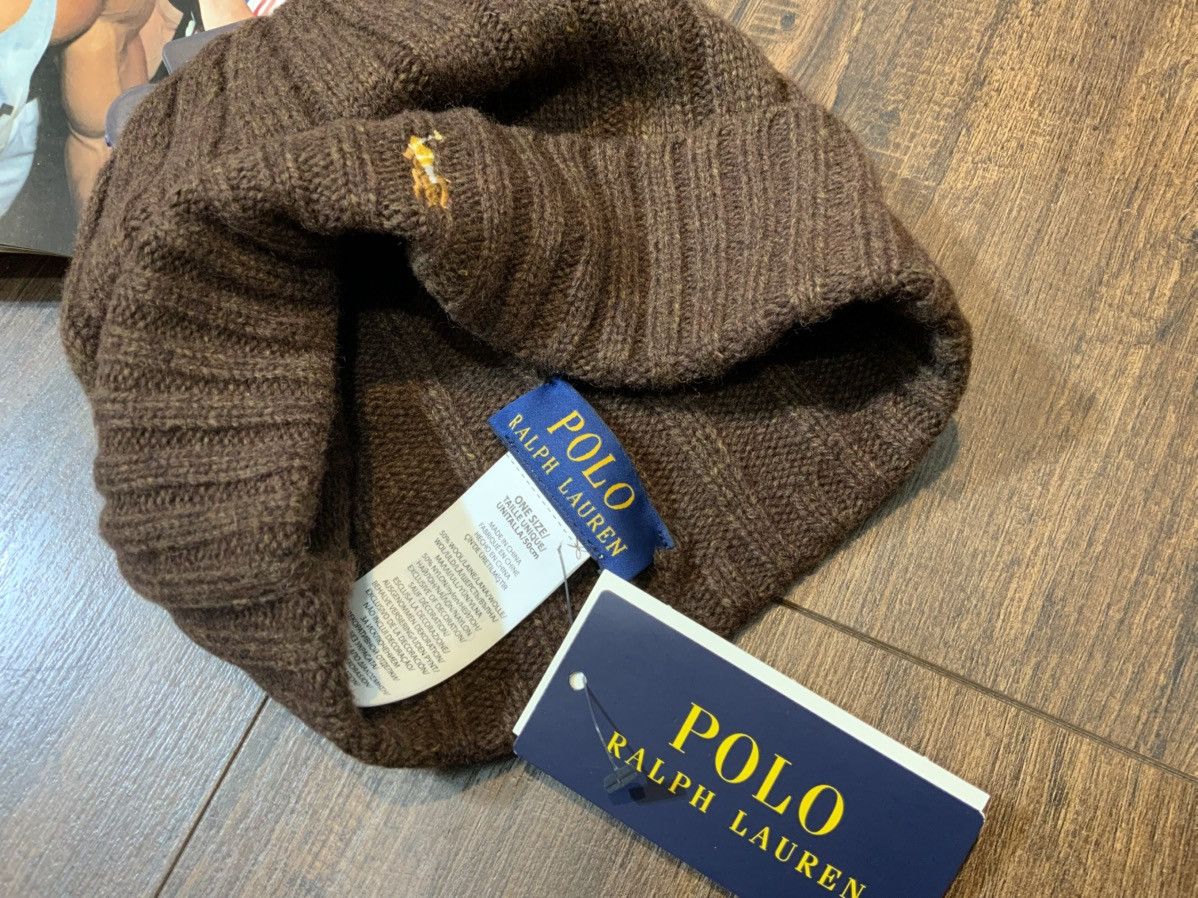 Polo Ralph Lauren Men’s Polo Ralph Lauren Winter Wool Beanie One Size Size ONE SIZE - 3 Thumbnail