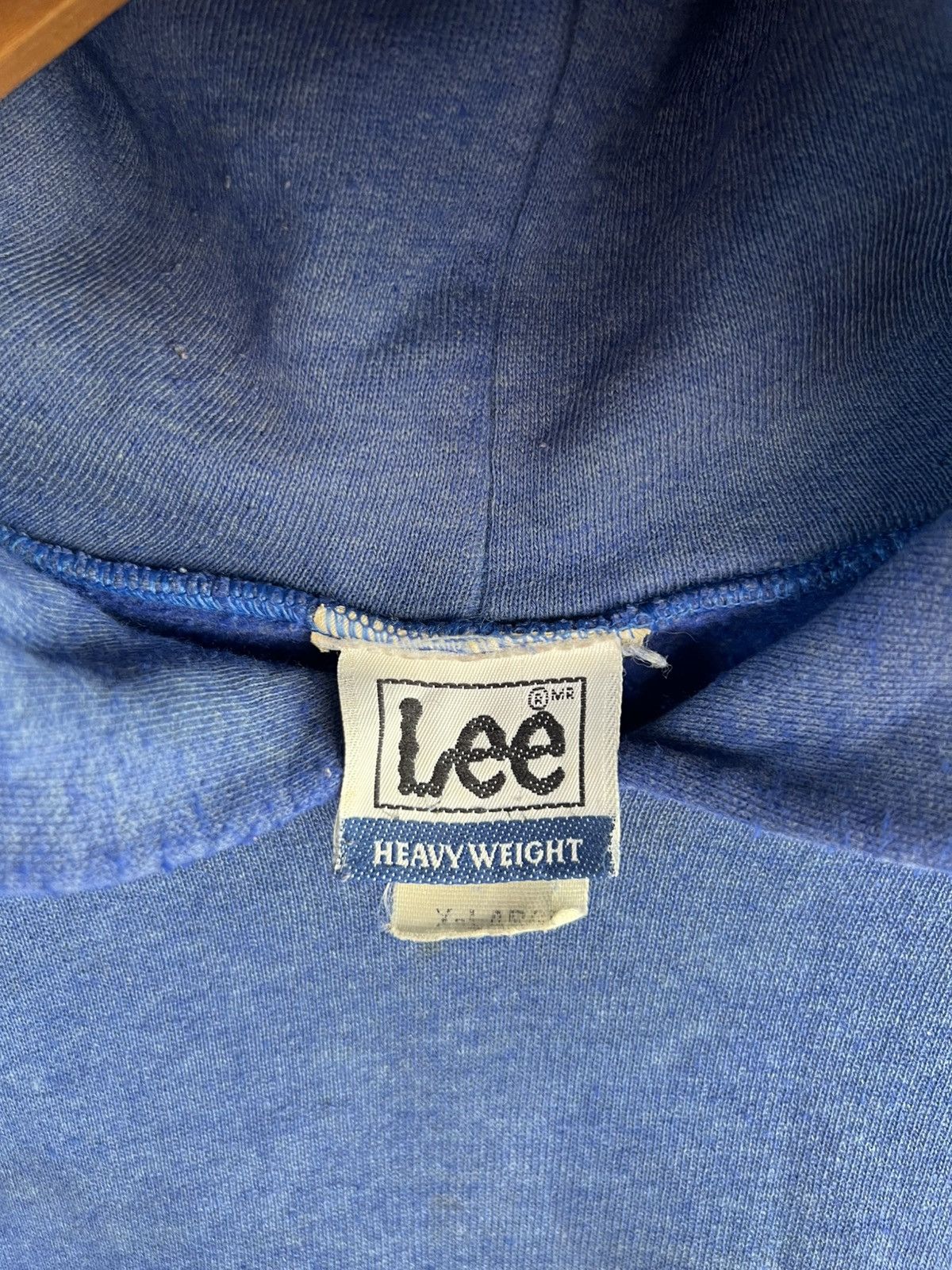 Lee Vintage Hoodie Tag Lee Sun fade 80s Size US XL / EU 56 / 4 - 4 Thumbnail