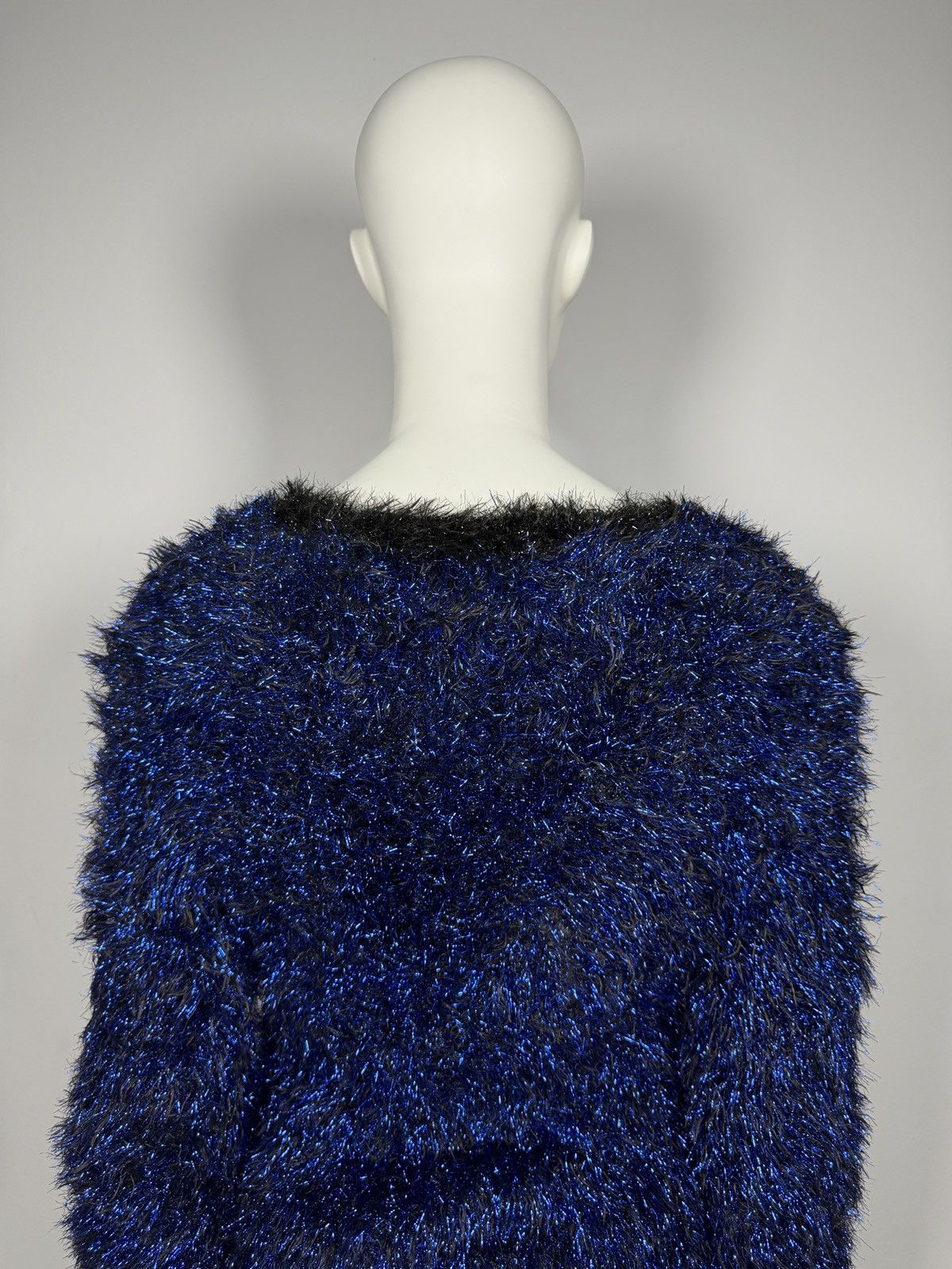 Balmain Balmain 2010’s Oversized Fuzzy Mohair Knit Sweater Size L / US 10 / IT 46 - 16 Thumbnail