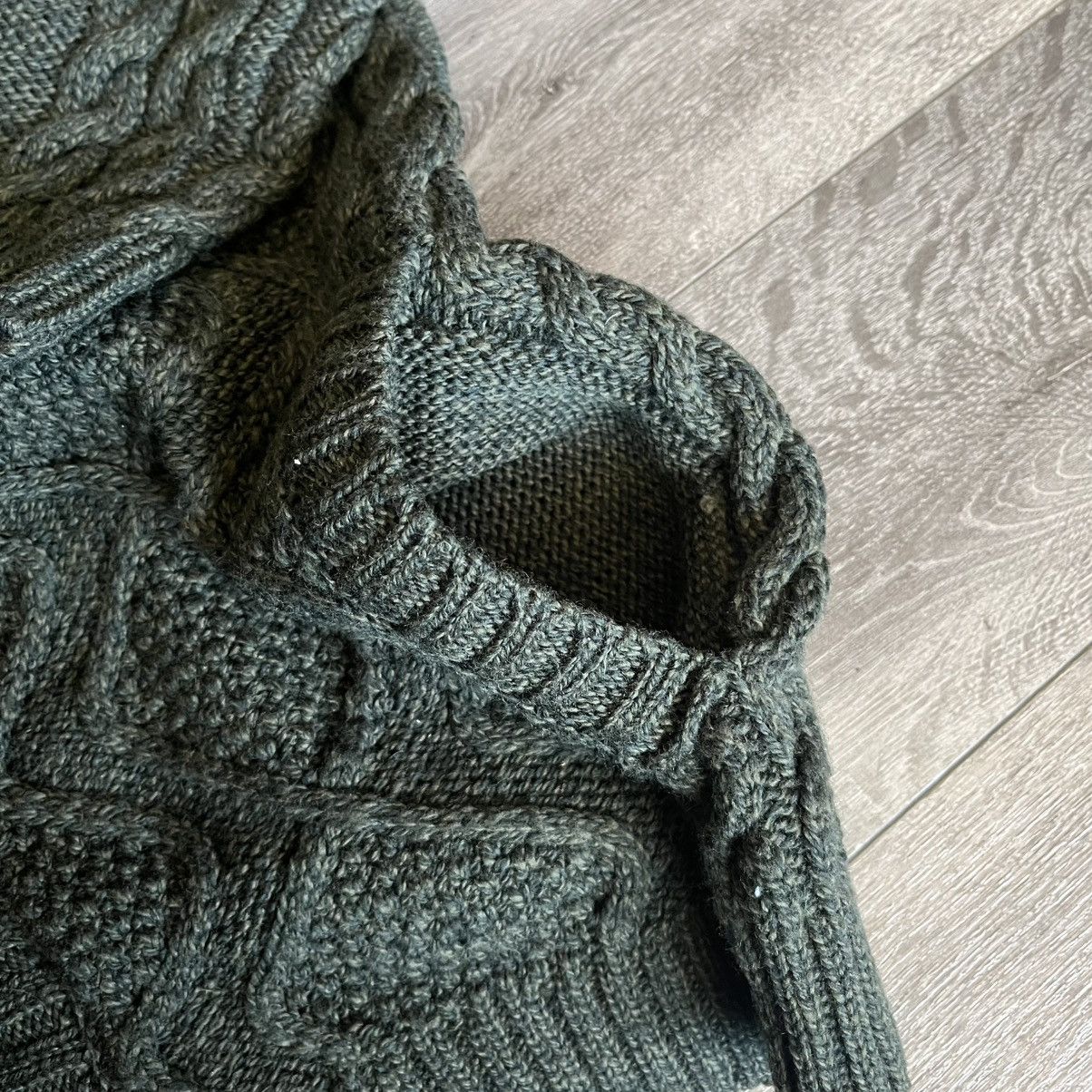 Aran Crafts × Vintage Vintage Blarney Woollen Mills Knit Hannah Sweater Hooded Y2K Size M / US 6-8 / IT 42-44 - 7 Thumbnail
