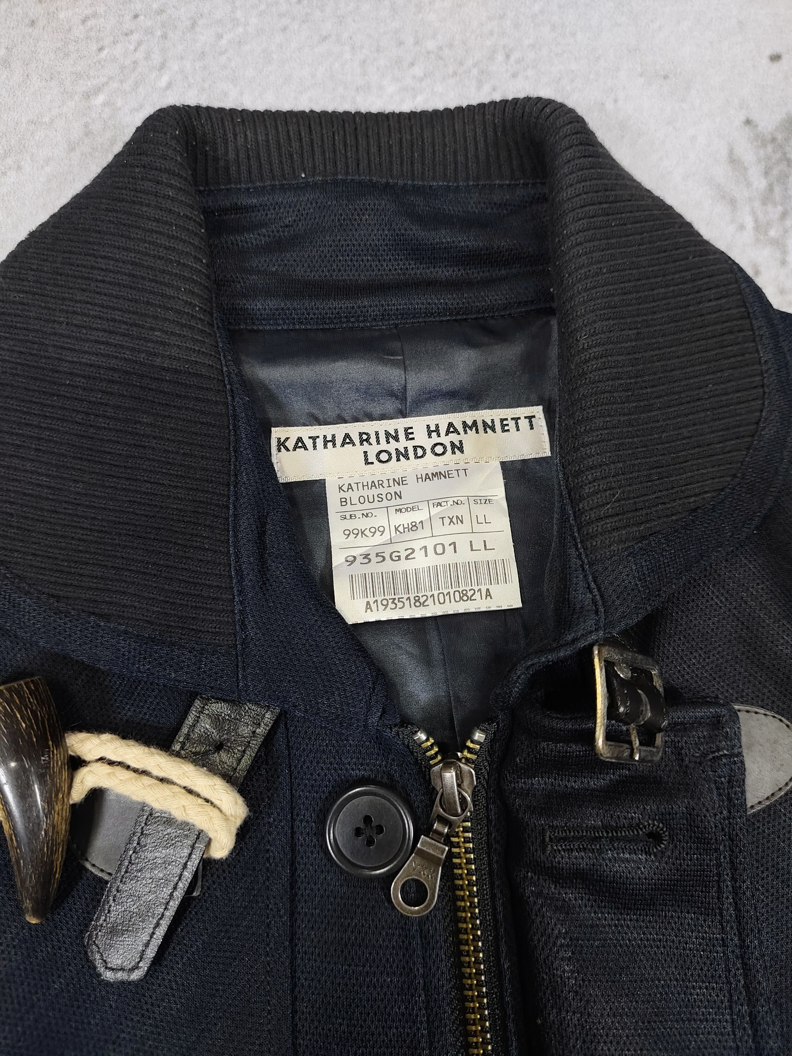 Katharine Hamnett London 00s Katherine Hamnett 🇬🇧 Archive Utility Blouson Jacket Size US L / EU 52-54 / 3 - 9 Thumbnail