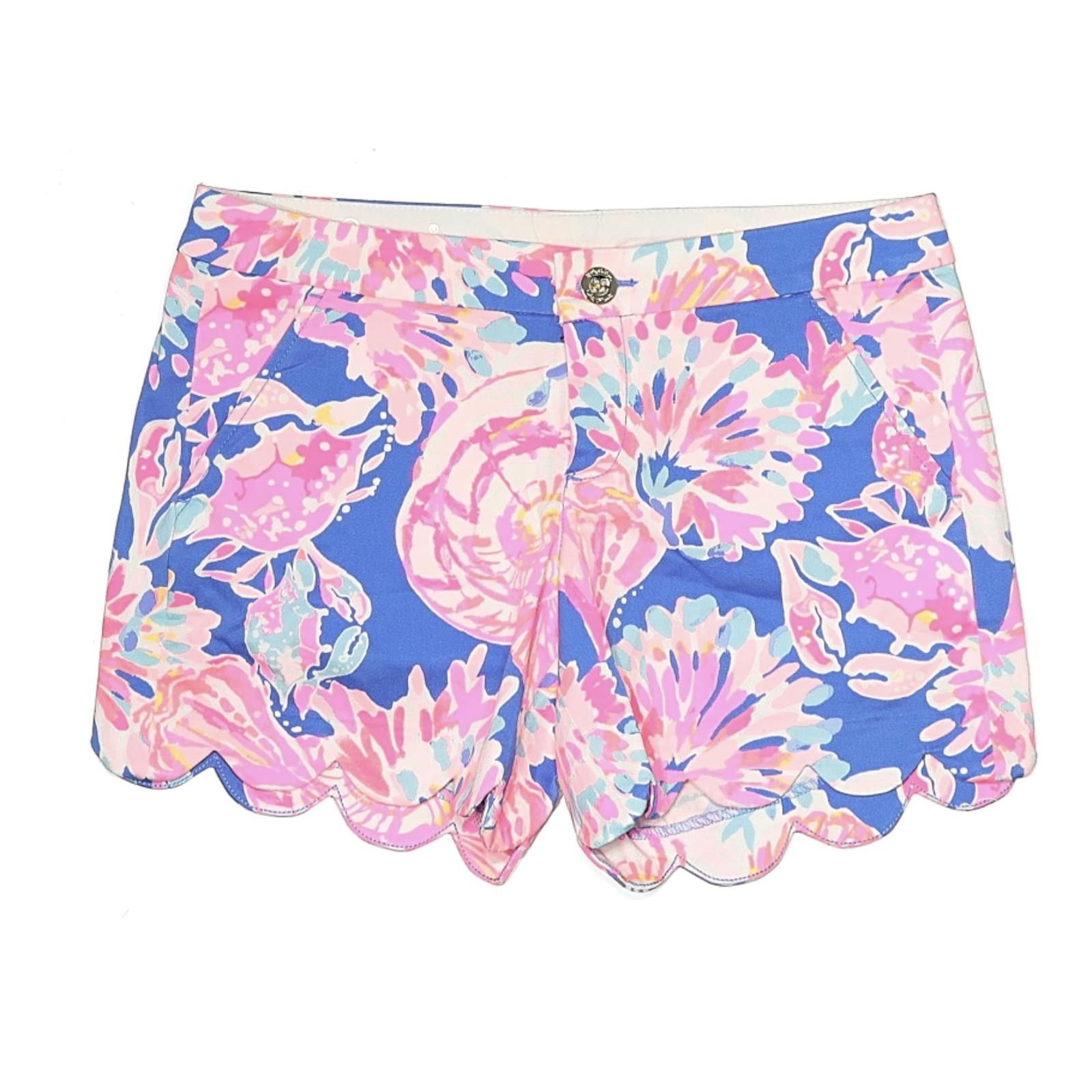 Other Lilly Pulitzer Size 2 Floral Print Shorts Size 26" / US 2 / IT 38 - 1 Thumbnail