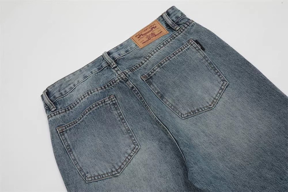 Japanese Brand × Jean High street hand-painted graffiti bootcut jeans for men Size US 32 / EU 48 - 7 Thumbnail
