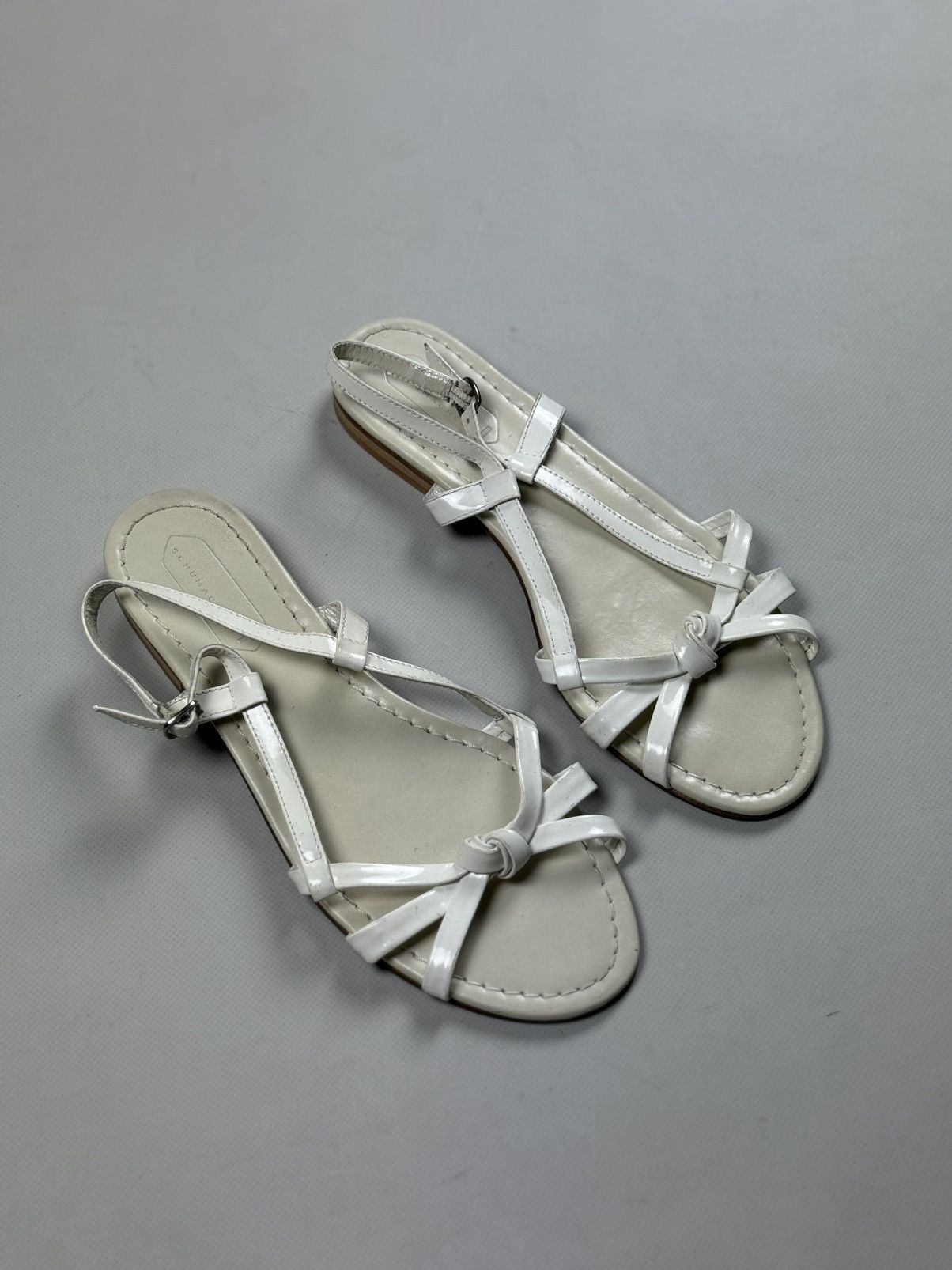 DOROTHEE SCHUMACHER Schumacher Ladies Leather Strappy Flats Sandals Size 40 Size US 10 / IT 40 - 3 Thumbnail