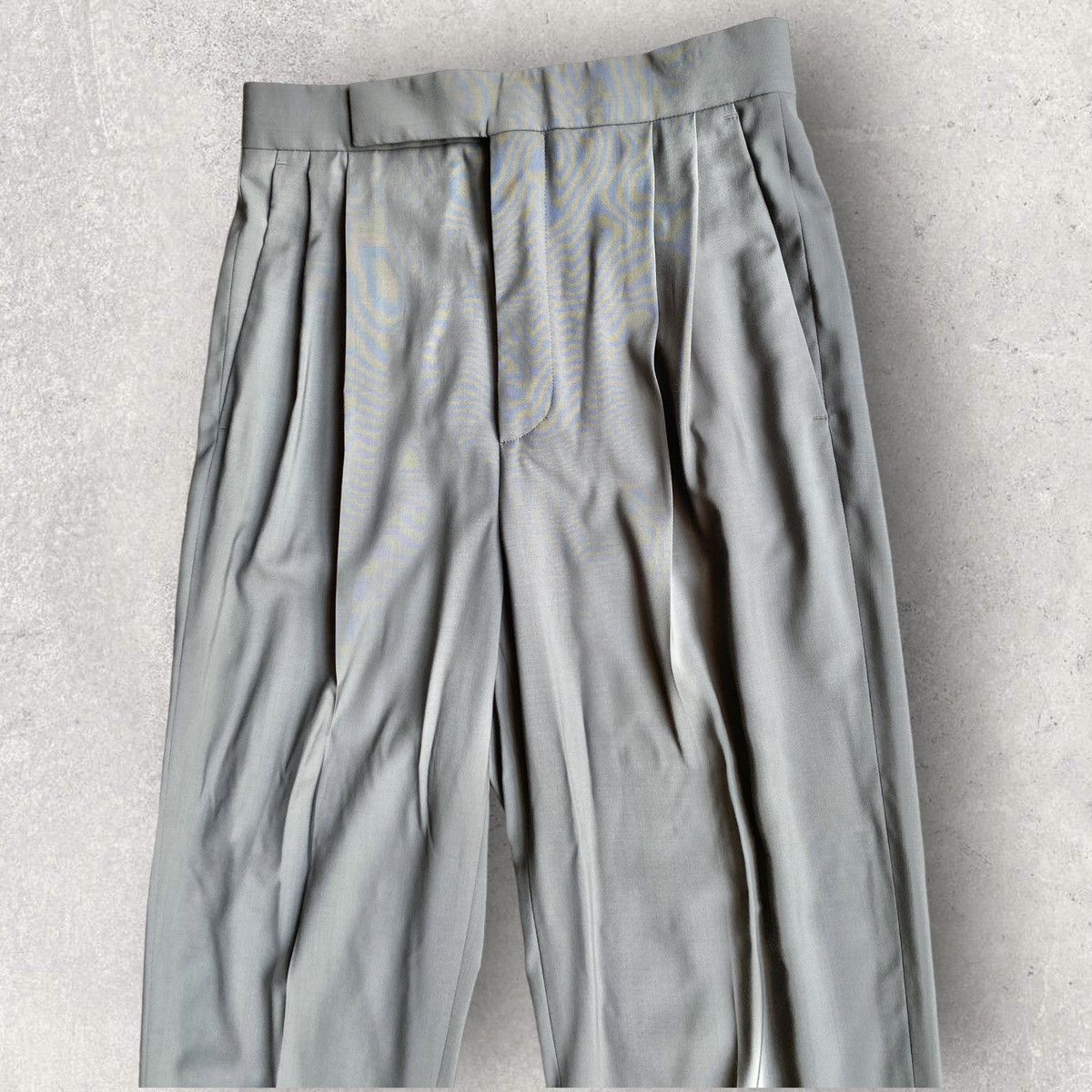 Celine × Phoebe Philo Celine By Phoebe Philo Pleated High Waist Trousers Size 26" / US 2 / IT 38 - 3 Thumbnail