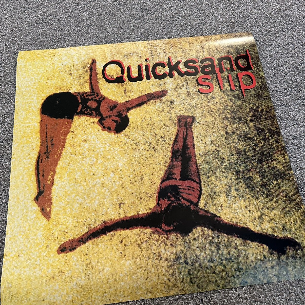 Vintage Vintage 1993 Quicksand Slip orginal poster size 24in x 24in Size ONE SIZE - 2 Thumbnail