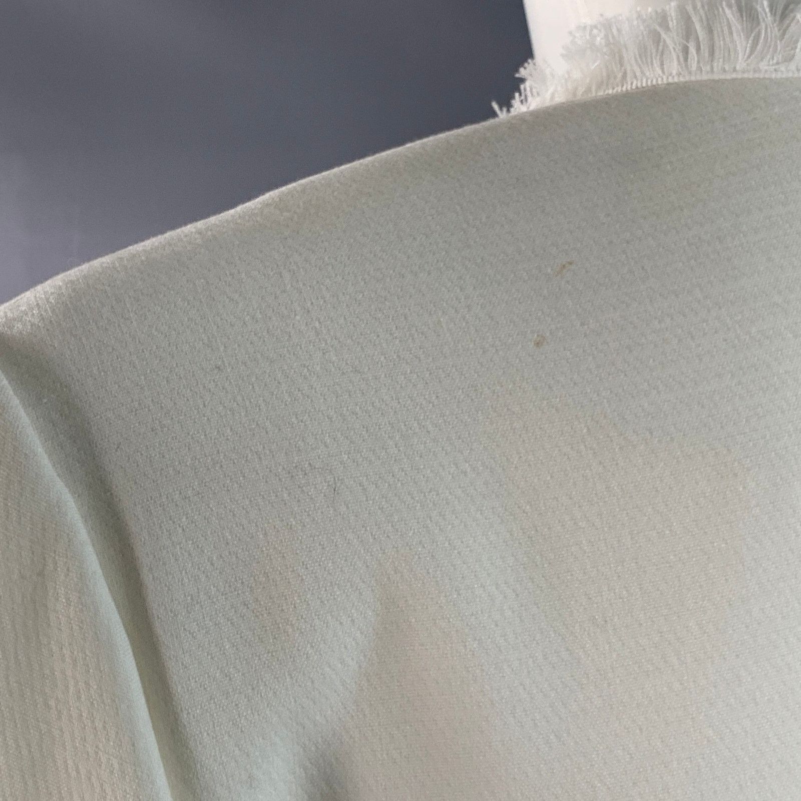 L'AGENCE 8 White Polyester Woven Cropped Open Front Jacket Blazer Size M / US 6-8 / IT 42-44 - 6 Thumbnail