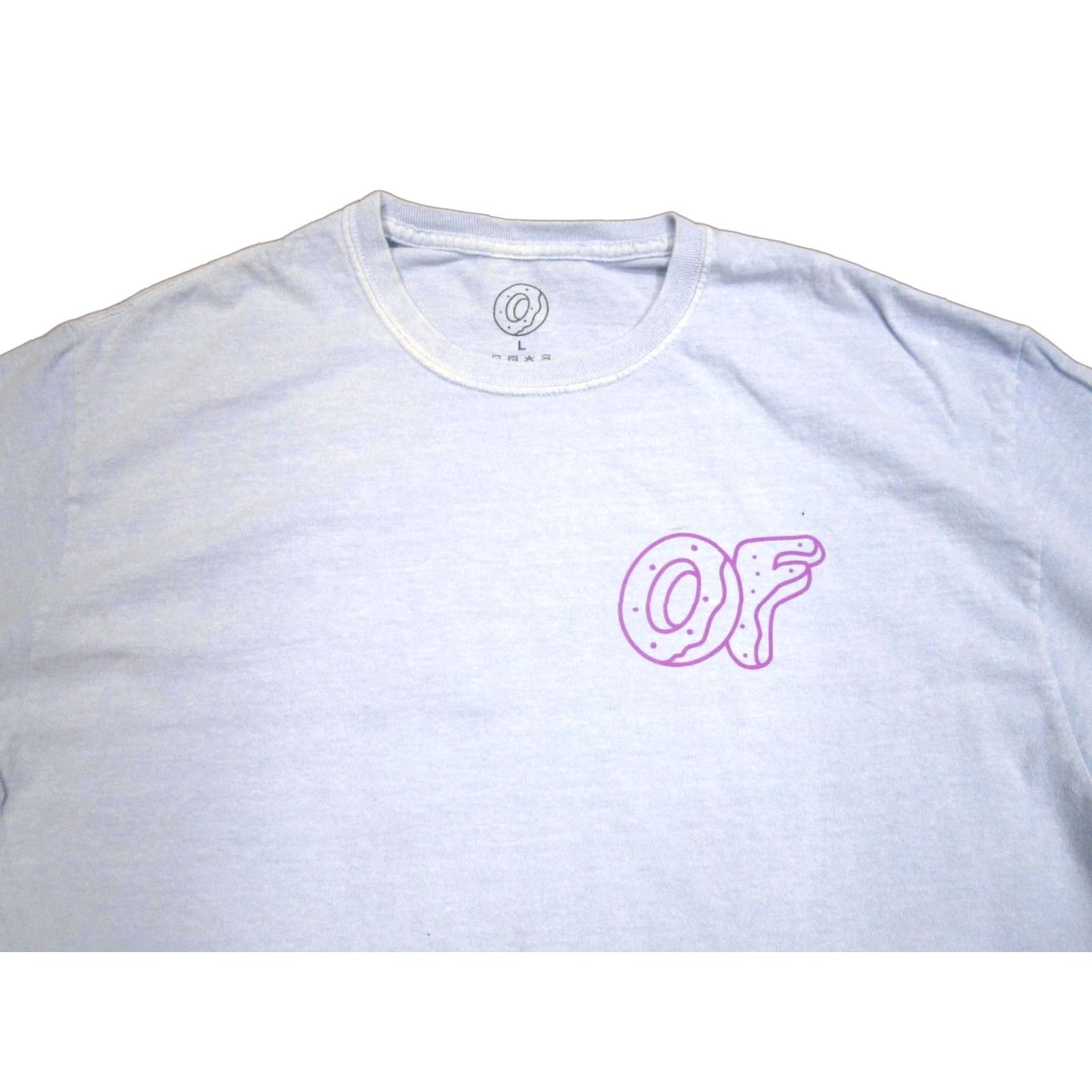 Odd Future Odd Future Shirt Mens Large Light Blue OF Donut Logo Graphic Tee OFWGKTA T-Shirt Logo 2010s Hip Hop Streetwear Men Size US L / EU 52-54 / 3 - 1 Thumbnail