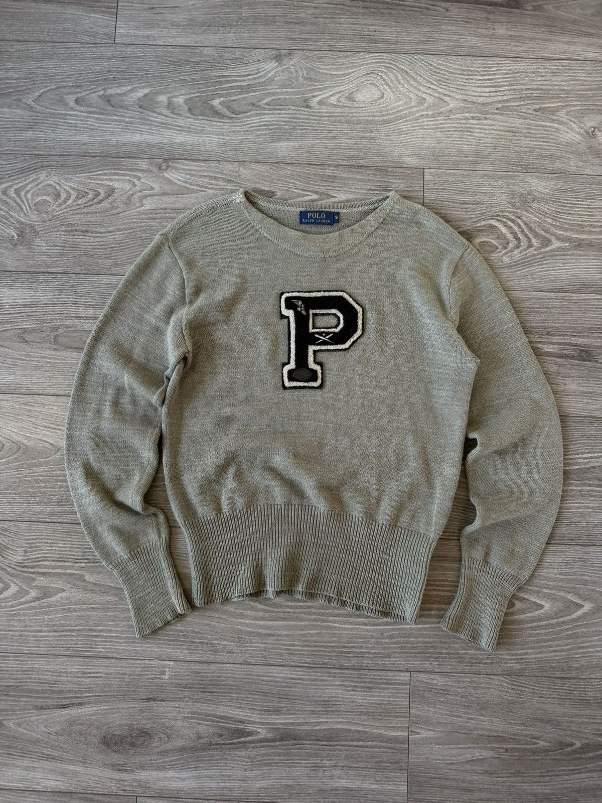 Polo Ralph Lauren Polo Ralph Lauren Grey Luxury Casual Knitted Sweater Size US S / EU 44-46 / 1 - 9 Thumbnail