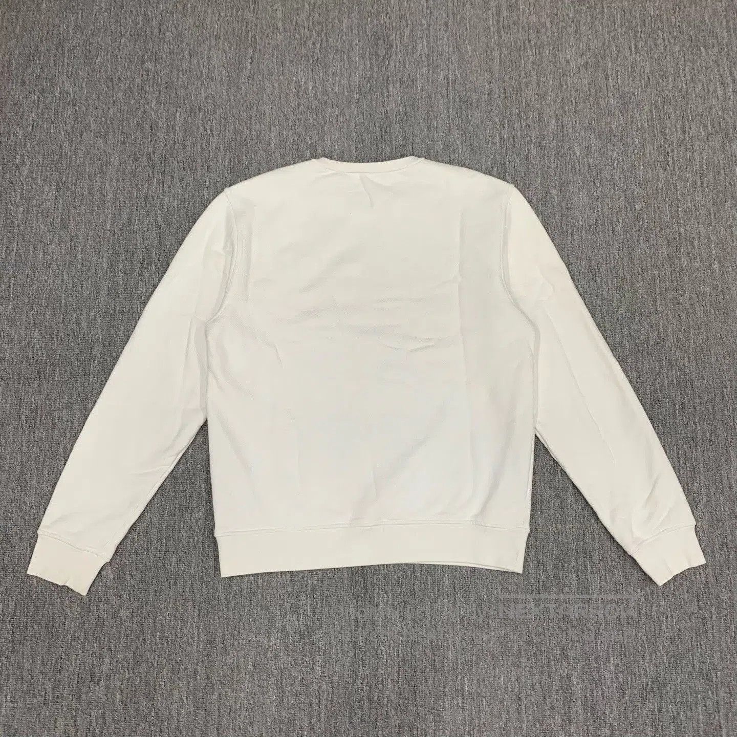 Maison Margiela maison margiela white embroidered logo sweatshirt. Size US M / EU 48-50 / 2 - 2 Thumbnail
