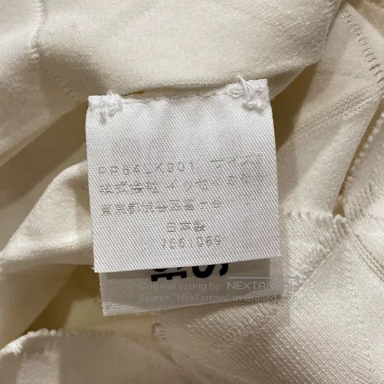 Issey Miyake Issey Miyake White Vest Size L / US 10 / IT 46 - 9 Thumbnail