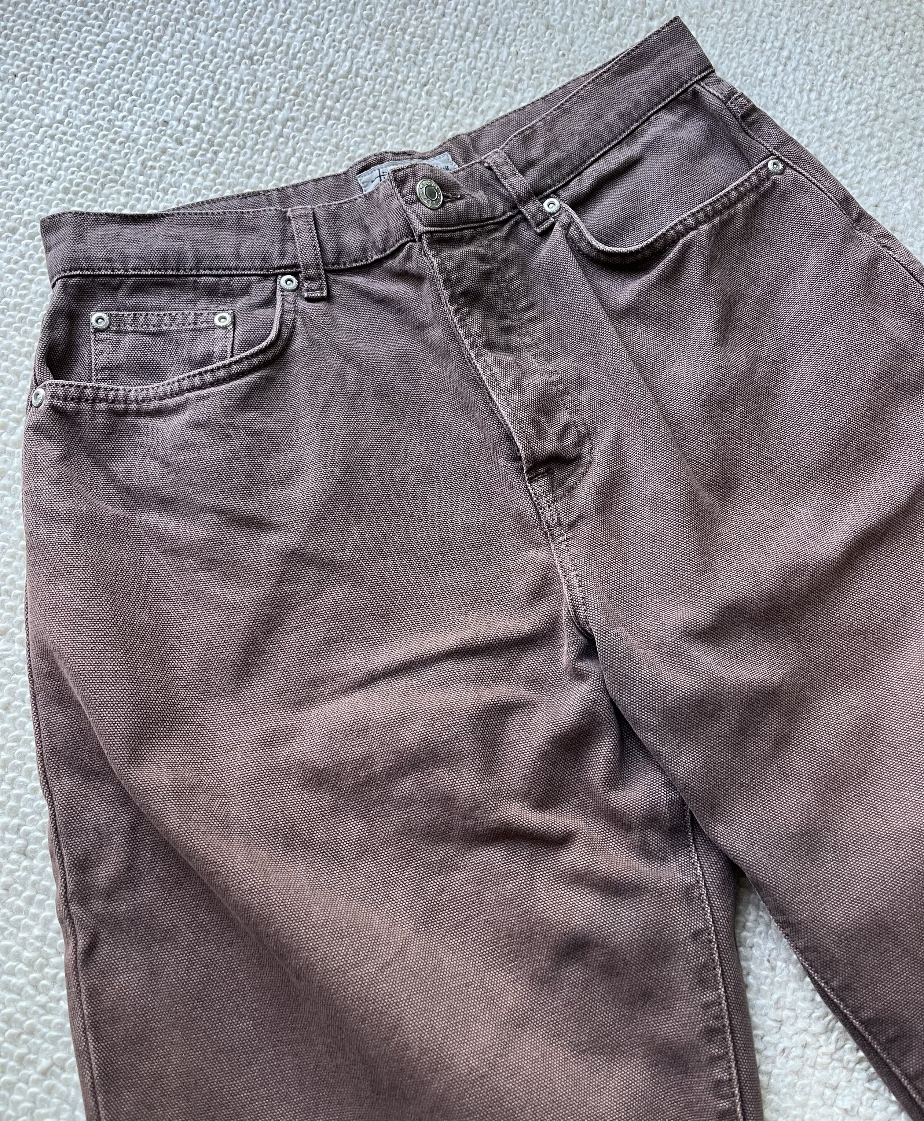Stussy Stussy - Big Ol Jeans - Brown Denim Size US 30 / EU 46 - 2 Thumbnail