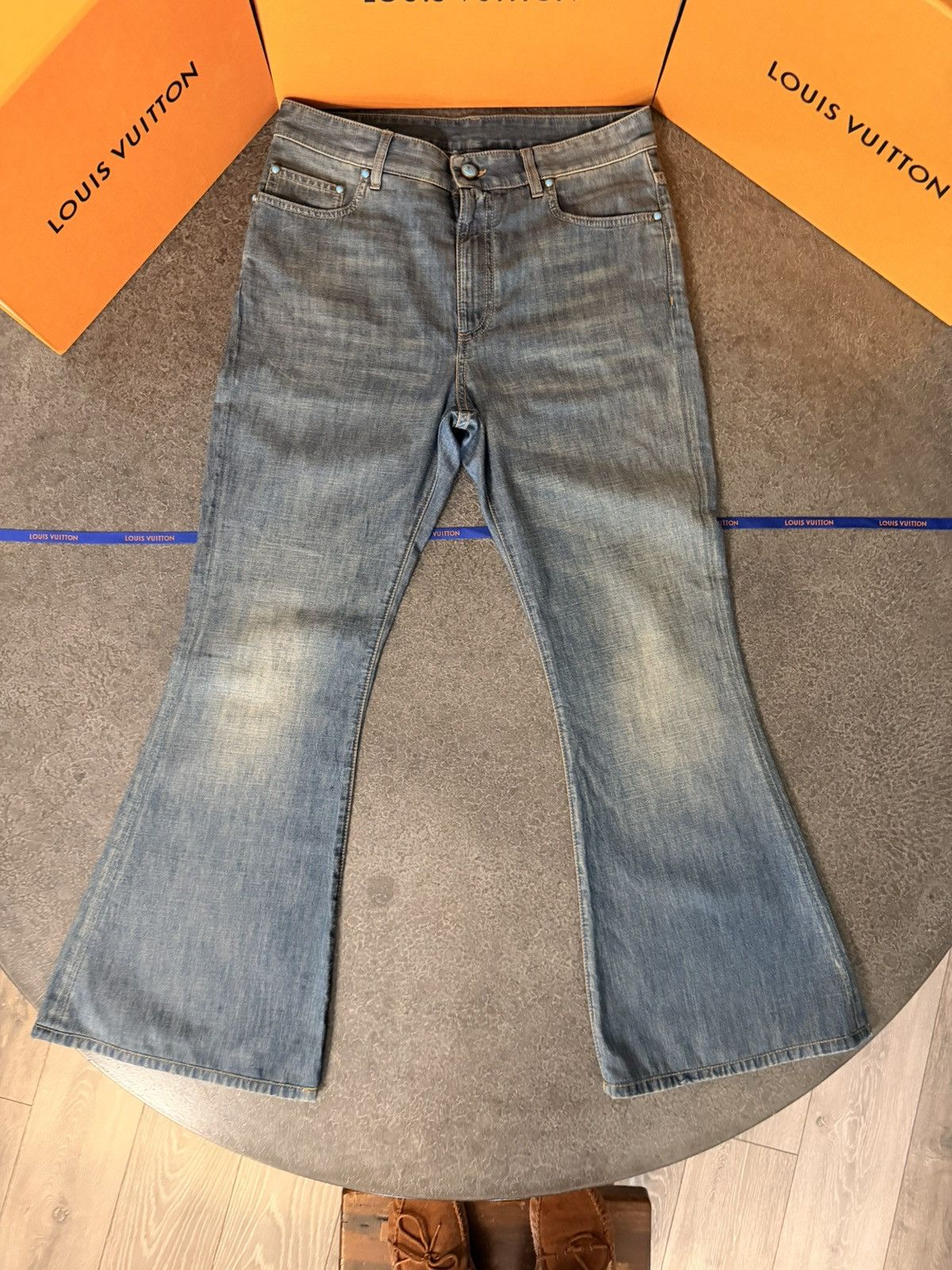 Louis Vuitton LV Chambray Flared Pants Size US 30 / EU 46 - 1 Thumbnail