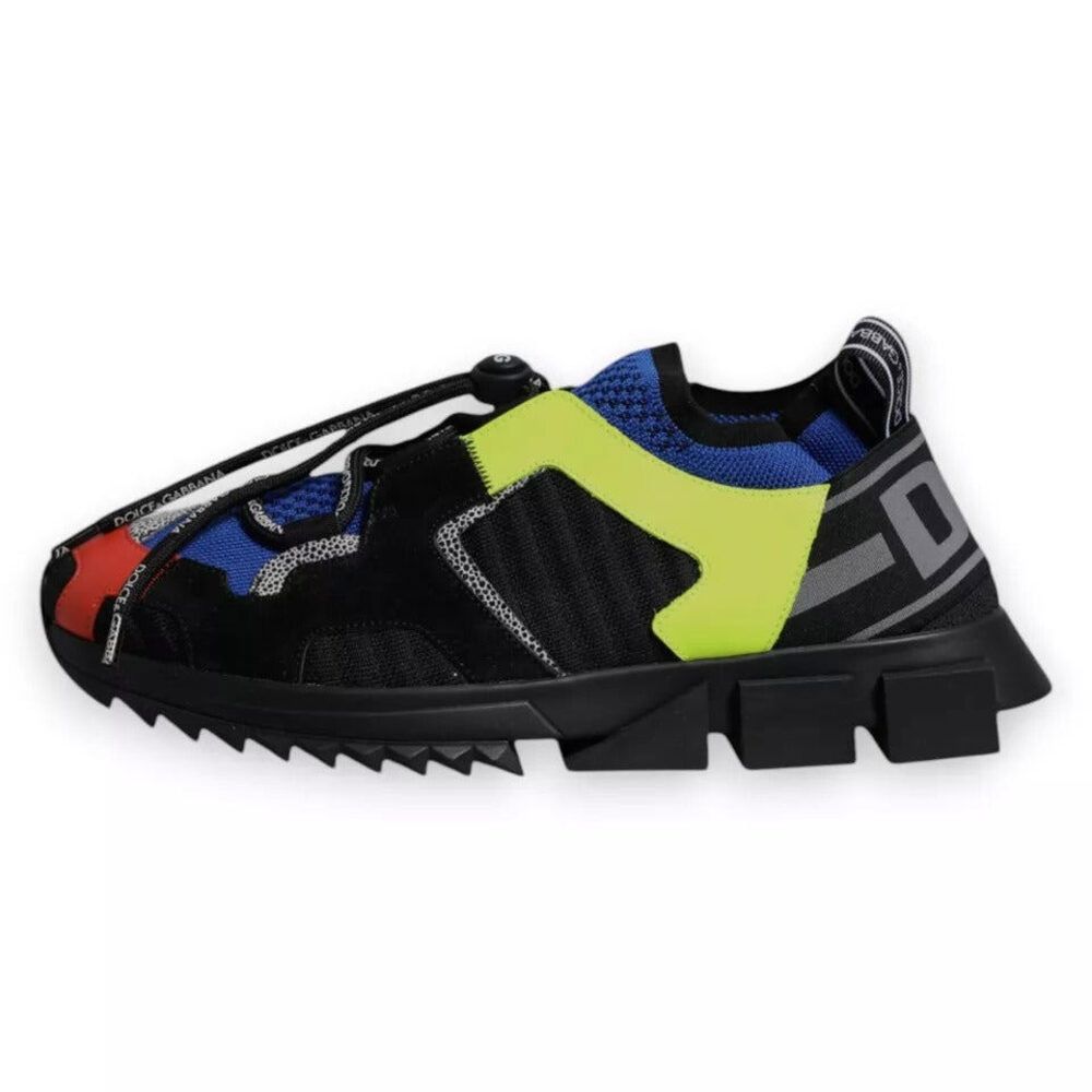 Dolce & Gabbana Dolce & Gabbana Multicolor Low Top Sorrento Sneakers Shoes Size US 9 / EU 42 - 7 Thumbnail