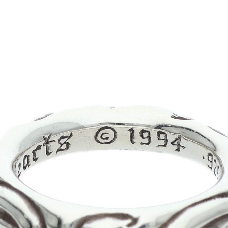 Chrome Hearts Chrome Hearts Scroll Band Silver Ring Size ONE SIZE - 4 Thumbnail