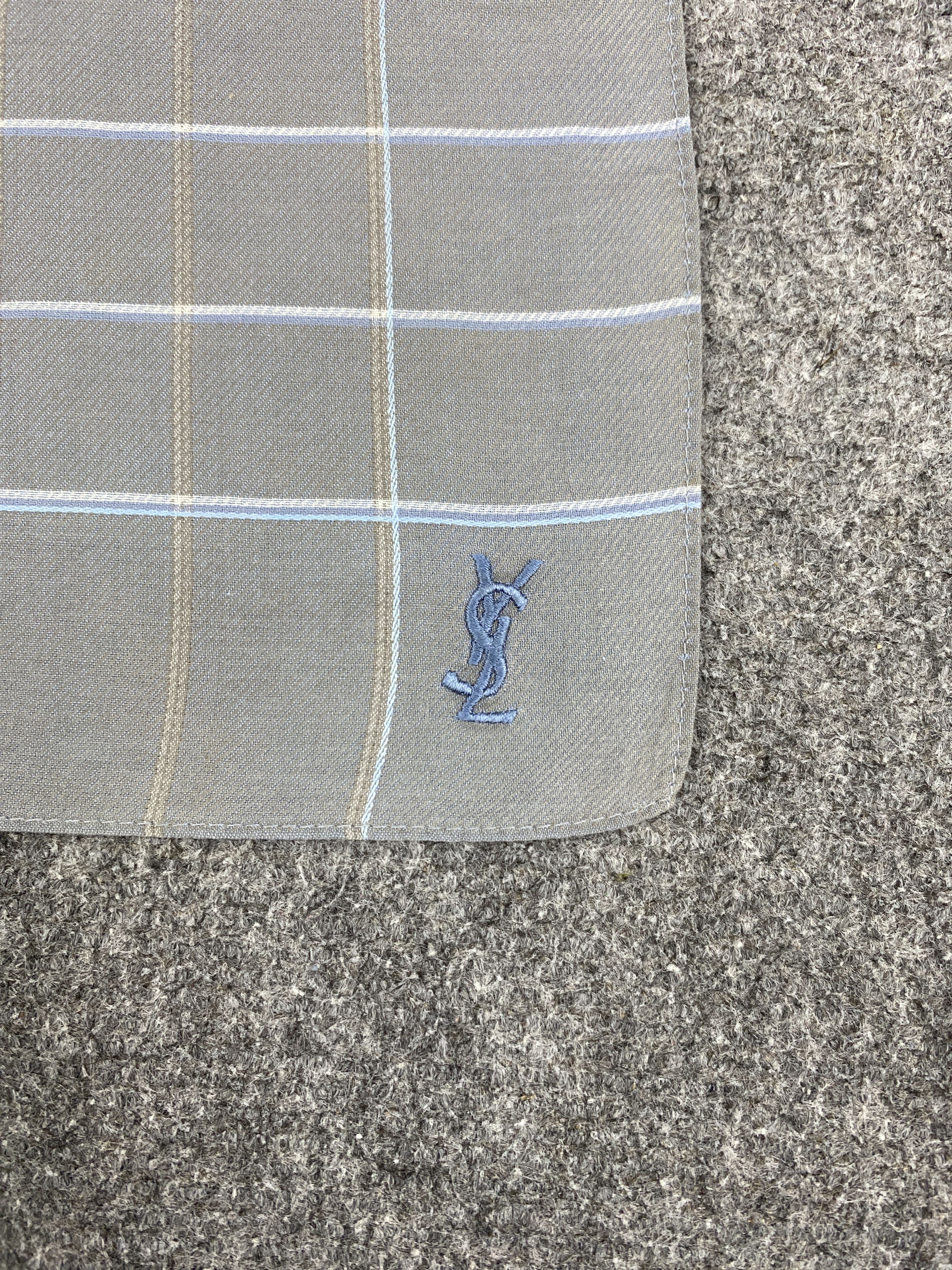 Vintage Yves Saint Laurent Handkerchief / Neckerchief HKC0507 Size ONE SIZE - 5 Thumbnail
