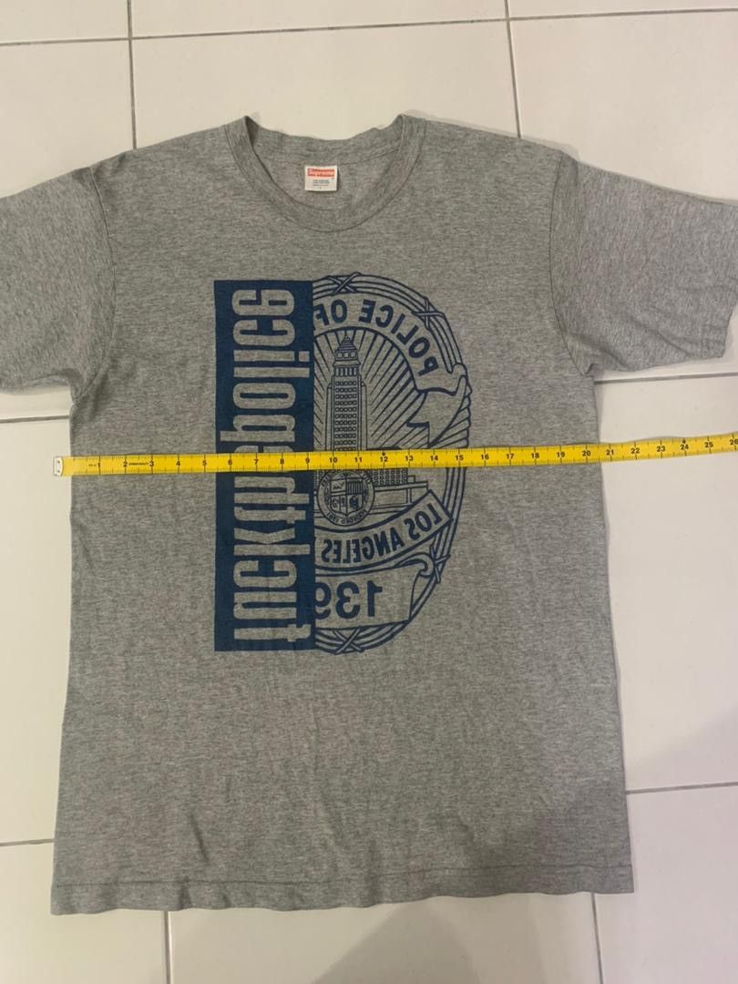 Supreme × Vintage Supreme Fuct The Police Tee Size US L / EU 52-54 / 3 - 4 Thumbnail