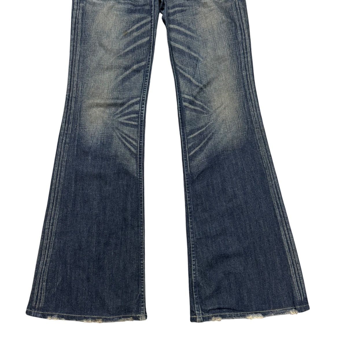 Levi's Vintage Levis Super Flare Jeans Low Rise Size 29" - 6 Thumbnail