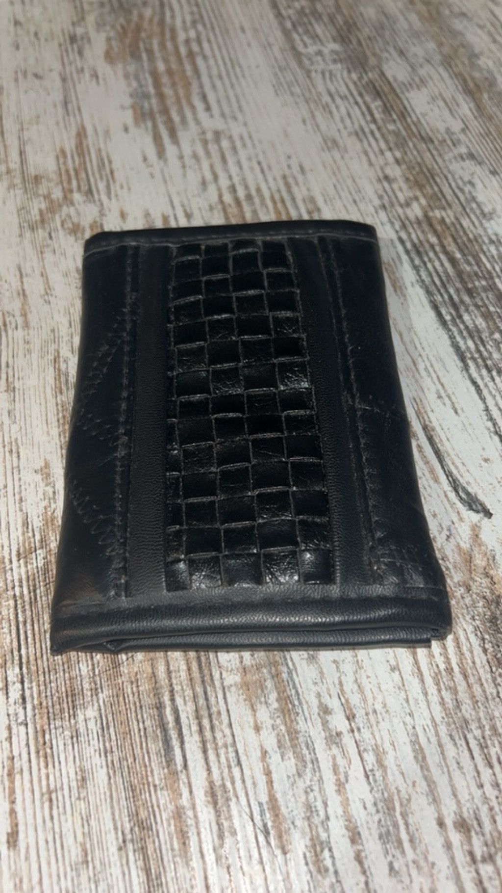 The Unbranded Brand Men's Unbranded Black Wallet One Size Size ONE SIZE - 1 Thumbnail