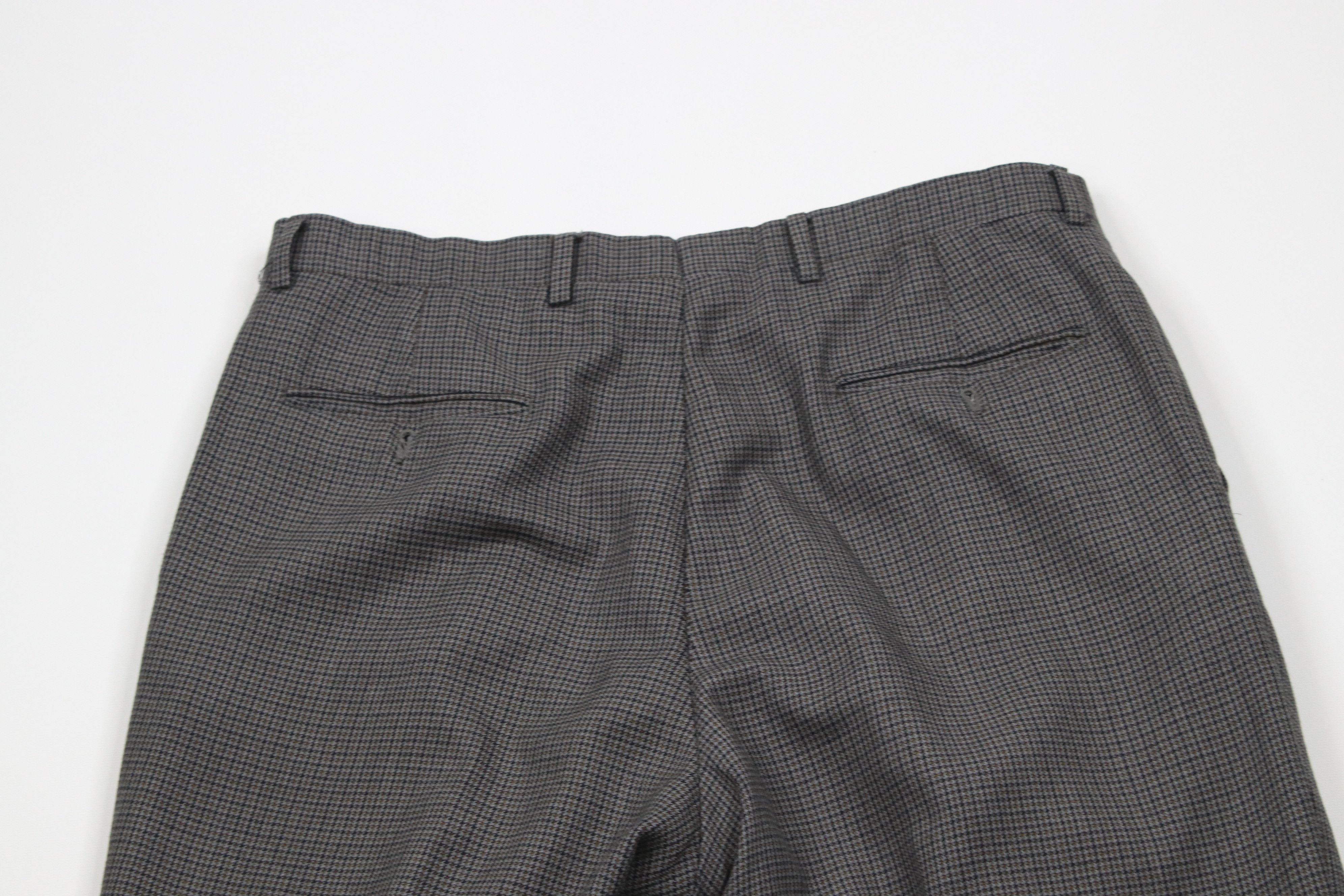 Vintage Vintage 90s Streetwear Wide Leg Chino Pants Houndstooth USA Size US 36 / EU 52 - 12 Thumbnail