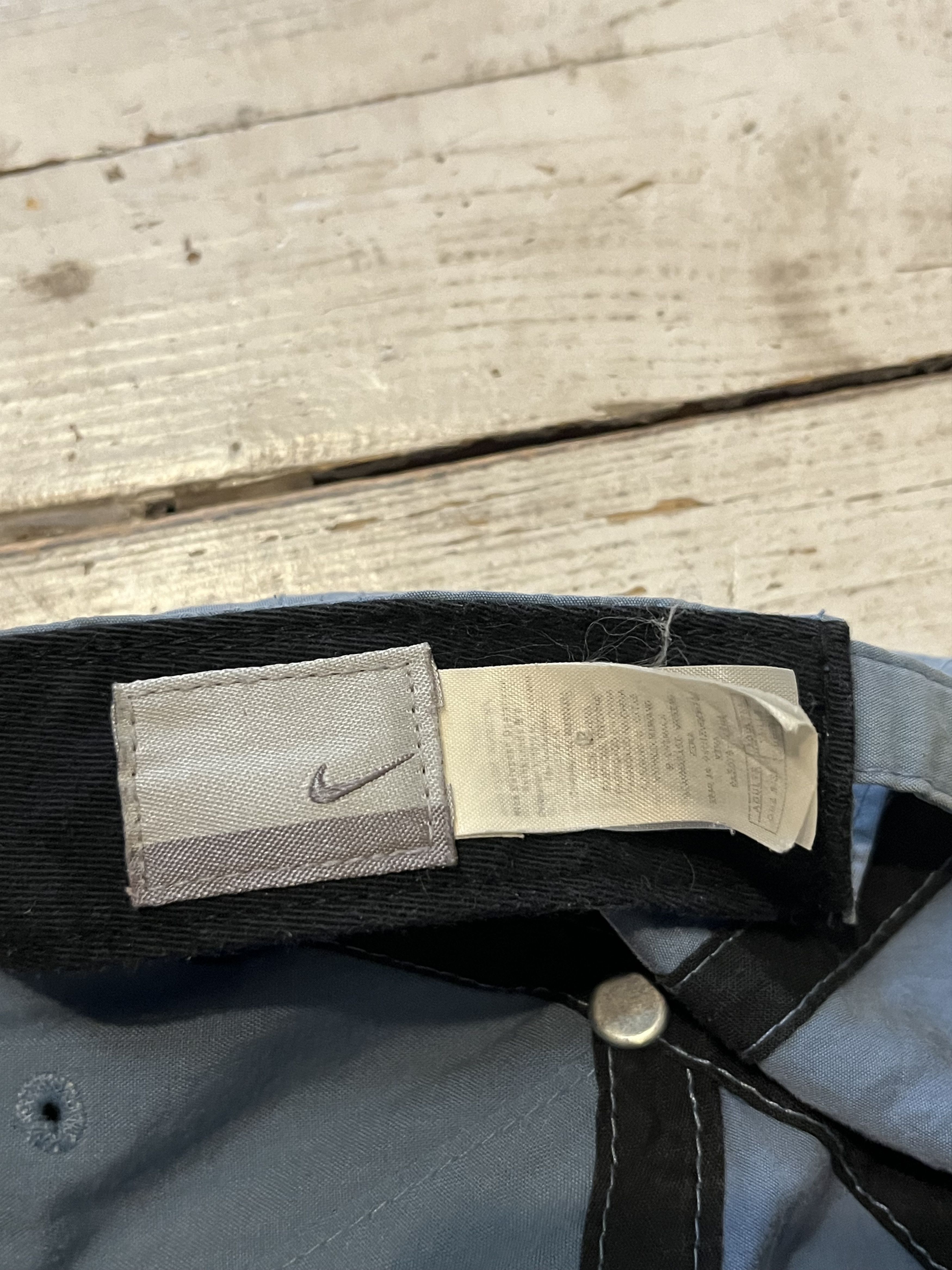 Nike × Vintage 00s Nike Baby Blue Hat Cap Size ONE SIZE - 6 Thumbnail