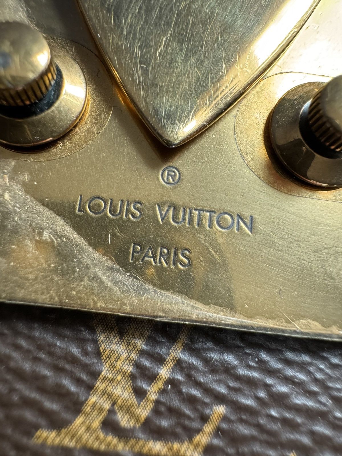 Louis Vuitton Louis Vuitton Petite Malle brown monogram canvas Size ONE SIZE - 5 Thumbnail
