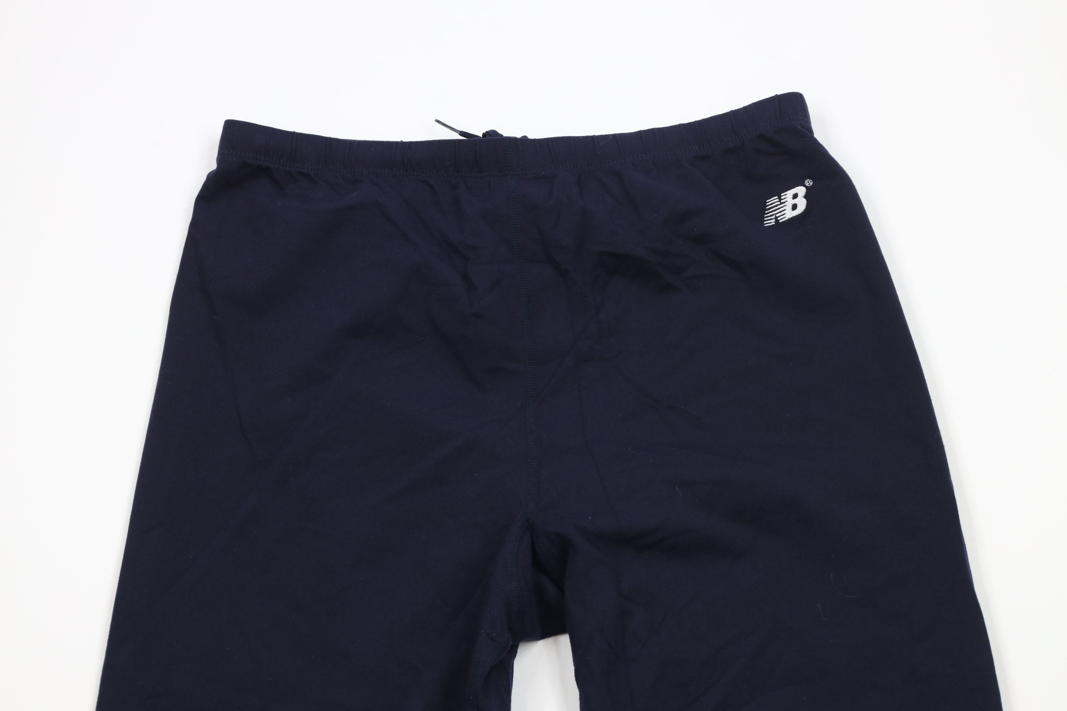 New Balance × Vintage Vintage 90s New Balance Running Jogging Spandex Pants Blue Size 30" / US 8 / IT 44 - 2 Thumbnail