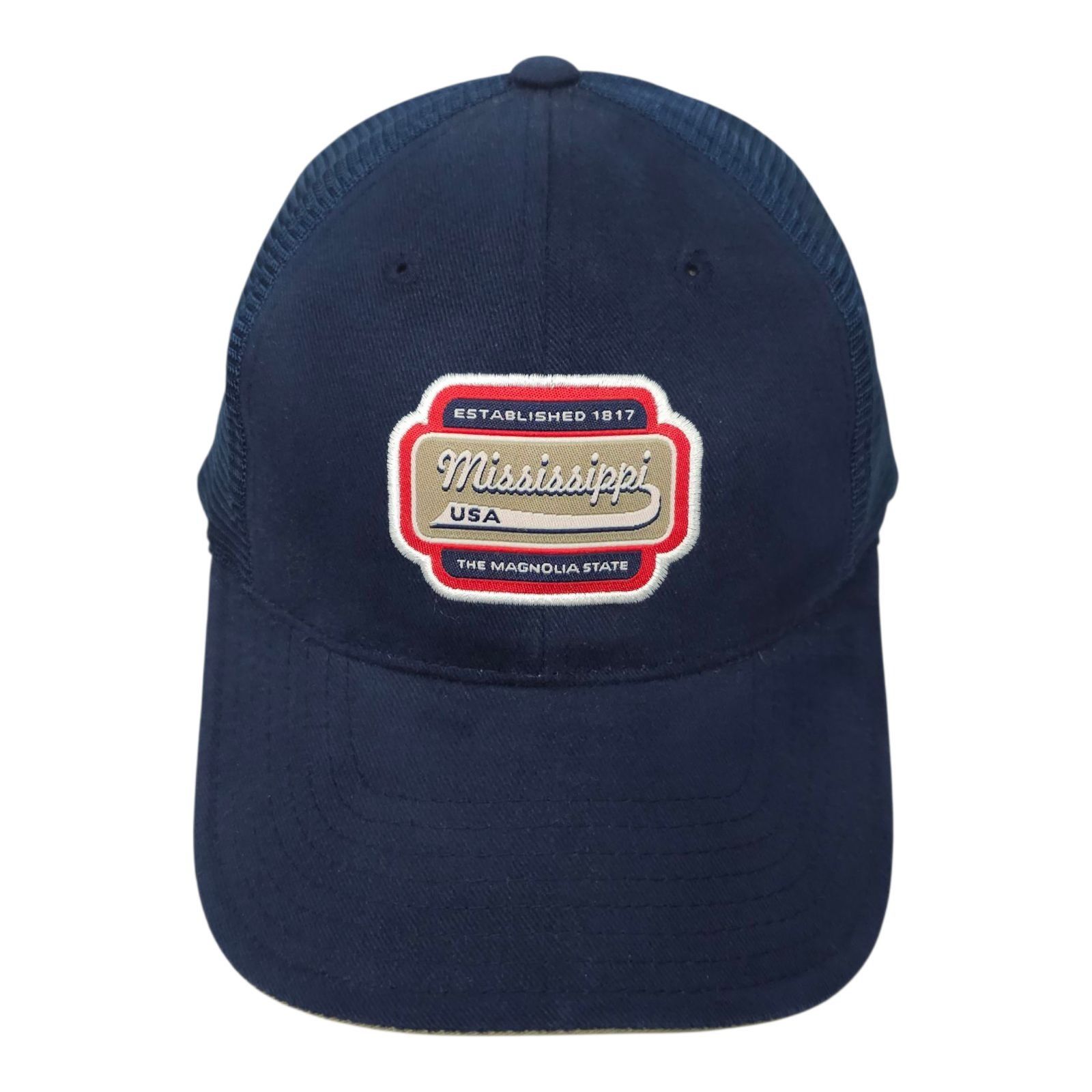 American Needle Mississippi Magnolia State Mesh Back Tuck Strap Cap Trucker Size ONE SIZE - 14 Thumbnail