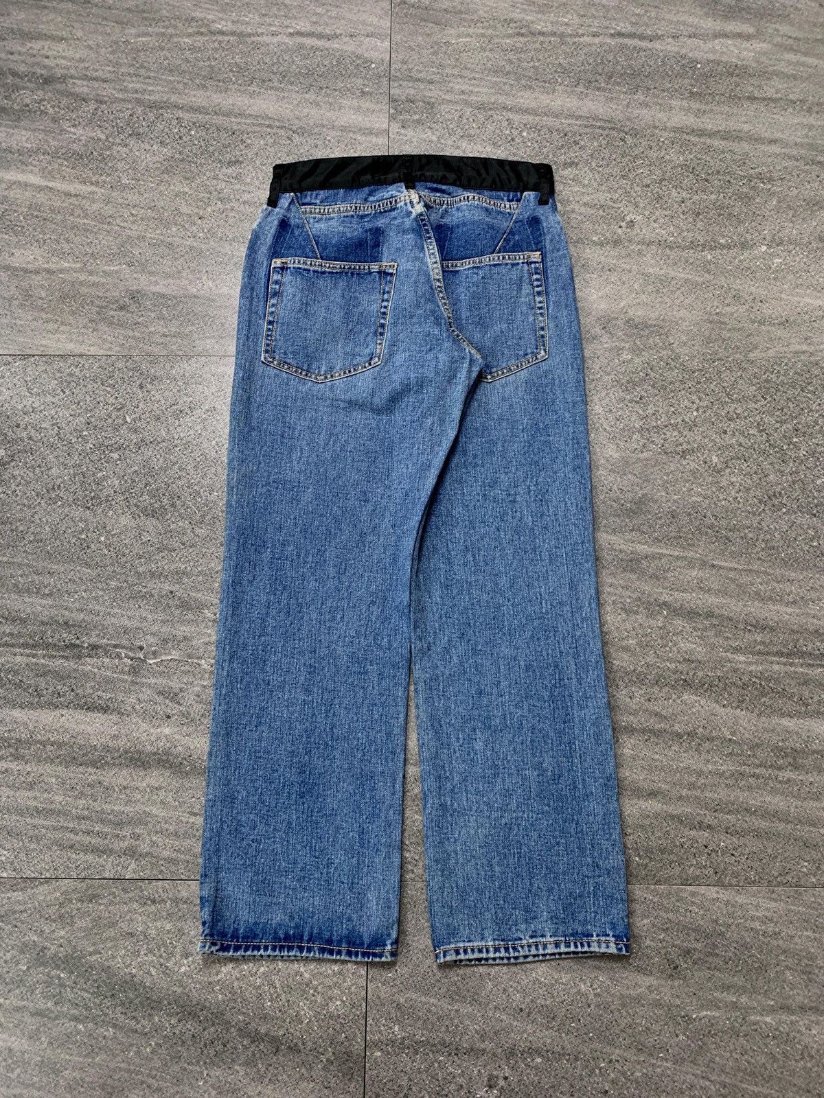 Junya Watanabe FREE TAX! Nylon Waistband Denim Jeans- 29” Size US 29 - 11 Thumbnail
