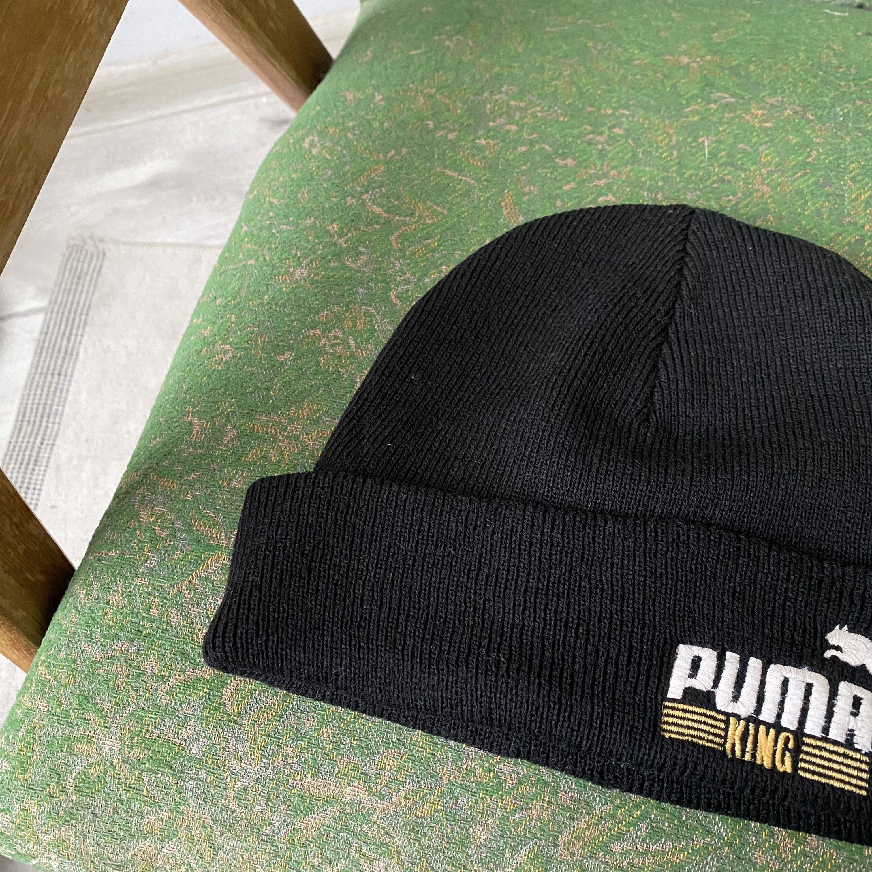 Puma Vintage 90s Puma King Beanie Hat Winter Y2K Size ONE SIZE - 3 Thumbnail