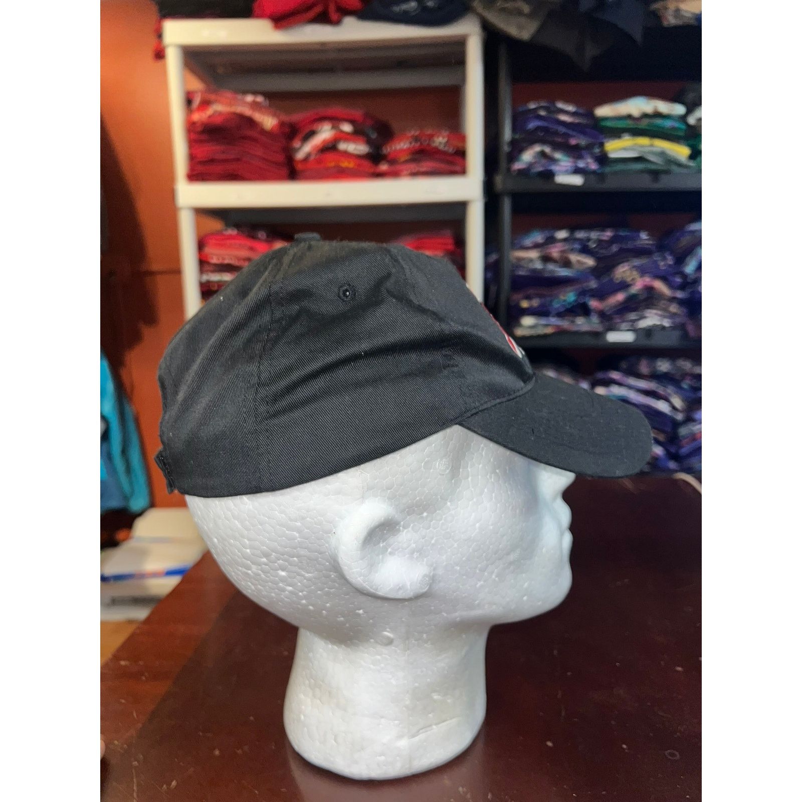Vintage Roughriders Hat RR Black Graphic Baseball Cap Headwear Size ONE SIZE - 5 Thumbnail