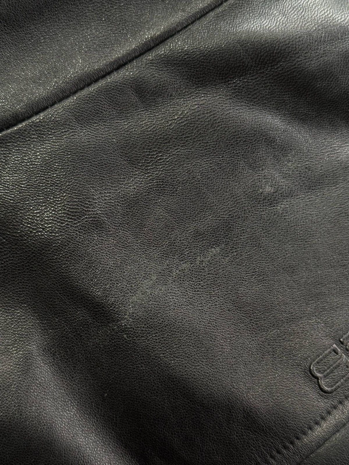 Balenciaga Balenciaga - Nicolas Ghesquiere Leather Jacket Size US XL / EU 56 / 4 - 11 Thumbnail
