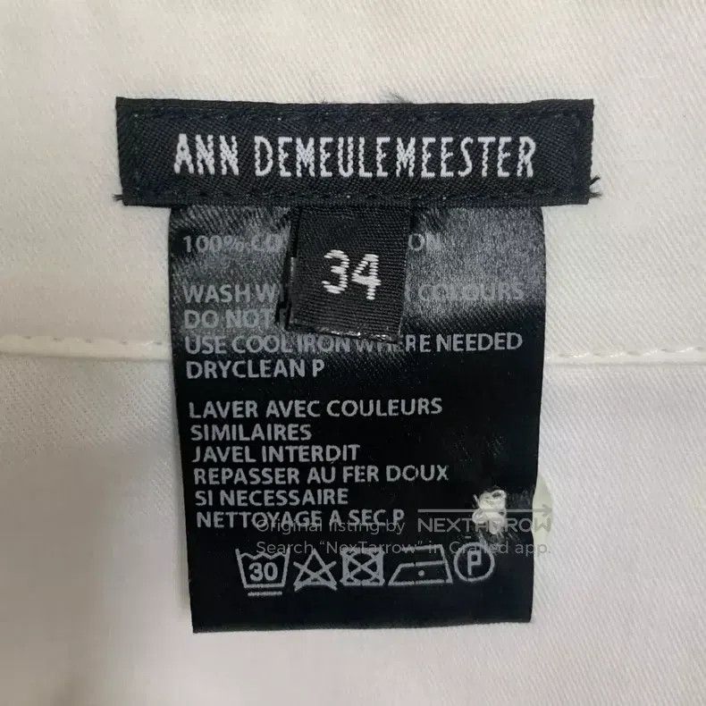 Ann Demeulemeester Ann Demeulemeester 34 SS18 shirt Size S / US 4 / IT 40 - 3 Thumbnail