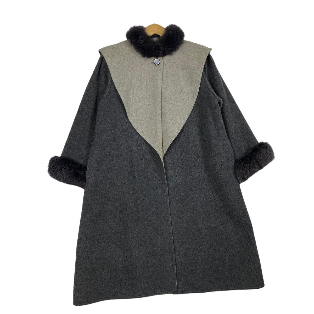 Japanese Brand VINTAGE JAPANASE BRAND MINK FUR SHEARLING JACKET Size US L / EU 52-54 / 3 - 3 Thumbnail