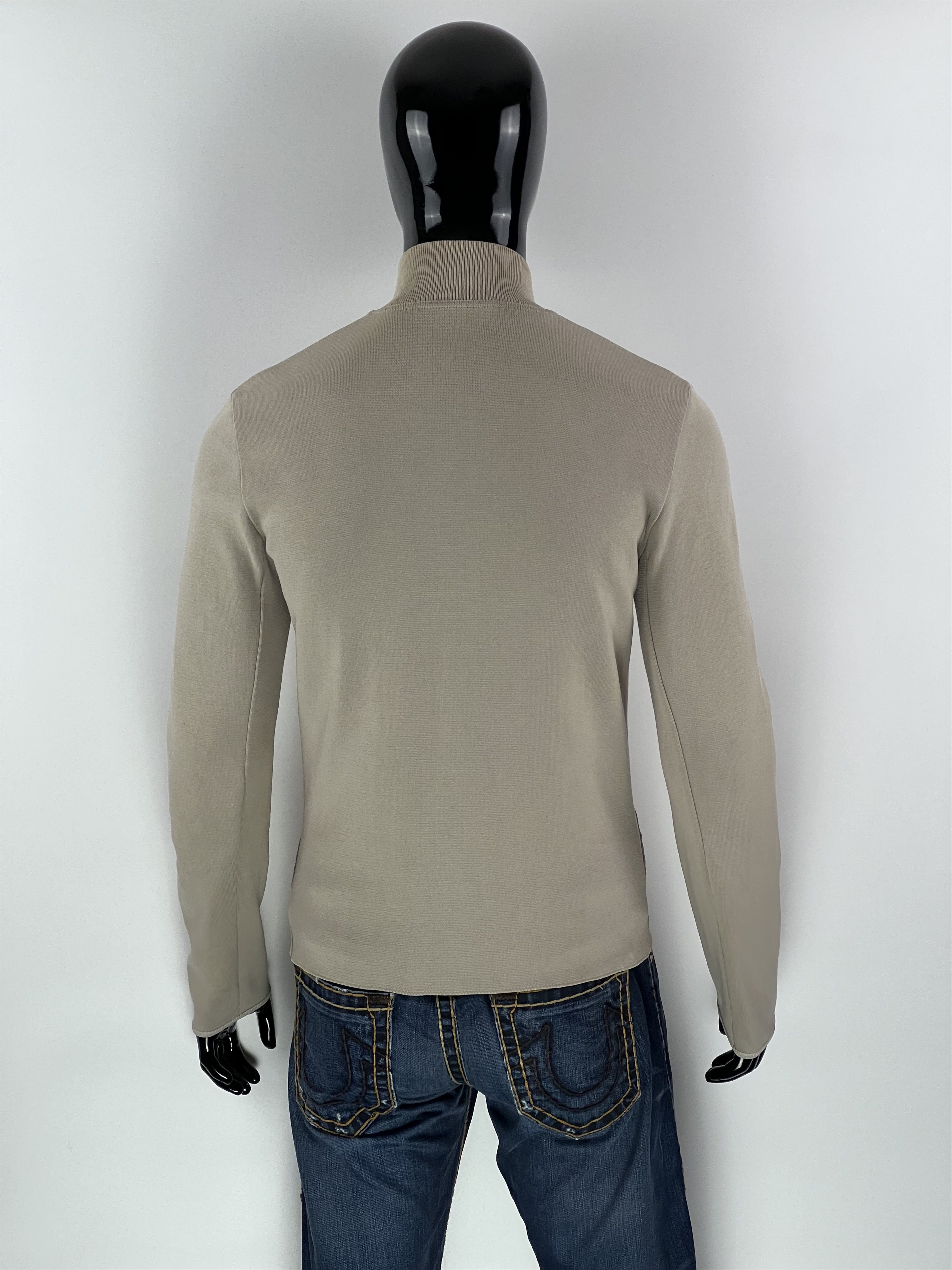 Bally Bally Men's Beige Full Zip Bomber Jacket Size IT48 Size US M / EU 48-50 / 2 - 2 Thumbnail