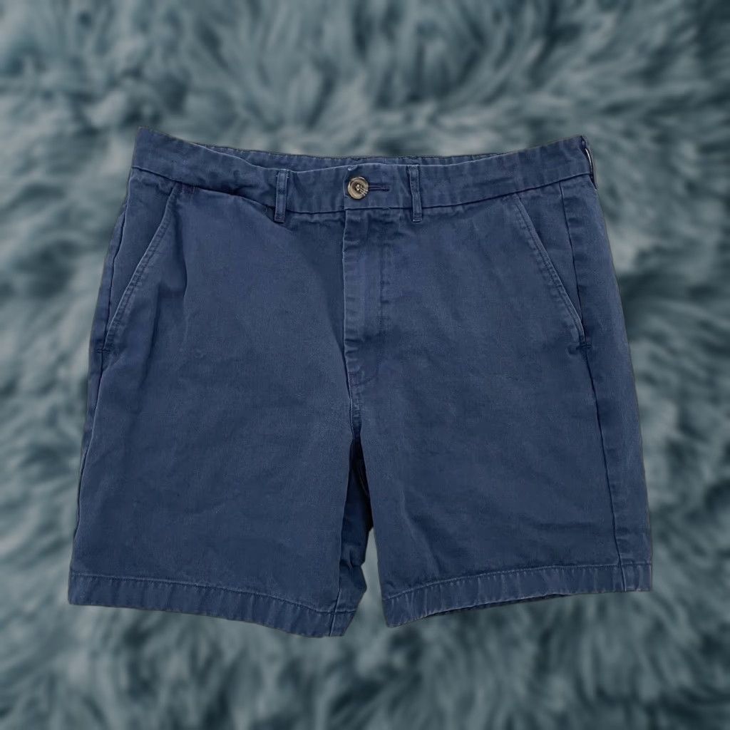 Vintage VINTAGE Peter Manning Shorts Mens 36 Cotton Blue Casual Preppy Chino Decks Size US 36 / EU 52 - 1 Thumbnail