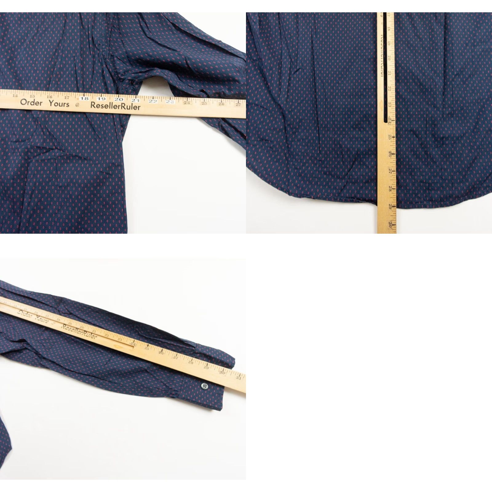 Banana Republic Banana Republic Banana Republic Men’s Camden Fit Button Down Shirt M Medium Blue Cotton Button-Up Collared Long Sleeve Zip? Size US M / EU 48-50 / 2 - 8 Thumbnail