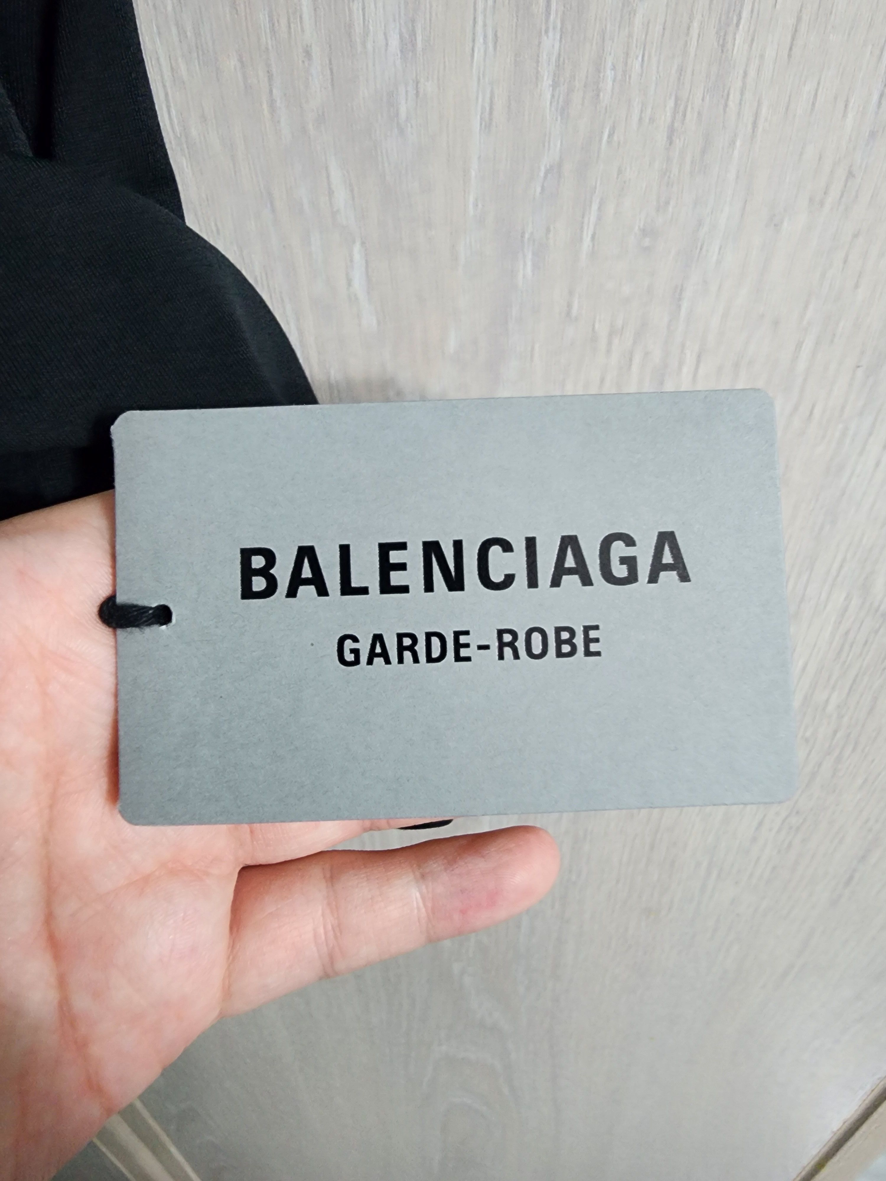 Balenciaga Garde-robe Care Label Logo T-Shirt Size US S / EU 44-46 / 1 - 5 Thumbnail