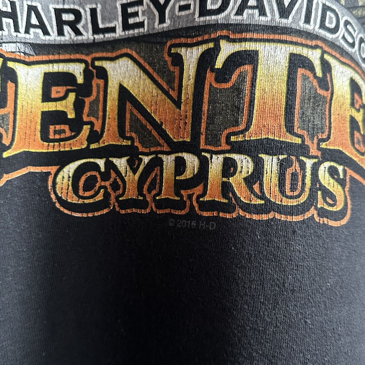 Harley Davidson × Vintage Vintage 90s Harley Davidson Big Logo Faded Tee Size US XL / EU 56 / 4 - 5 Thumbnail