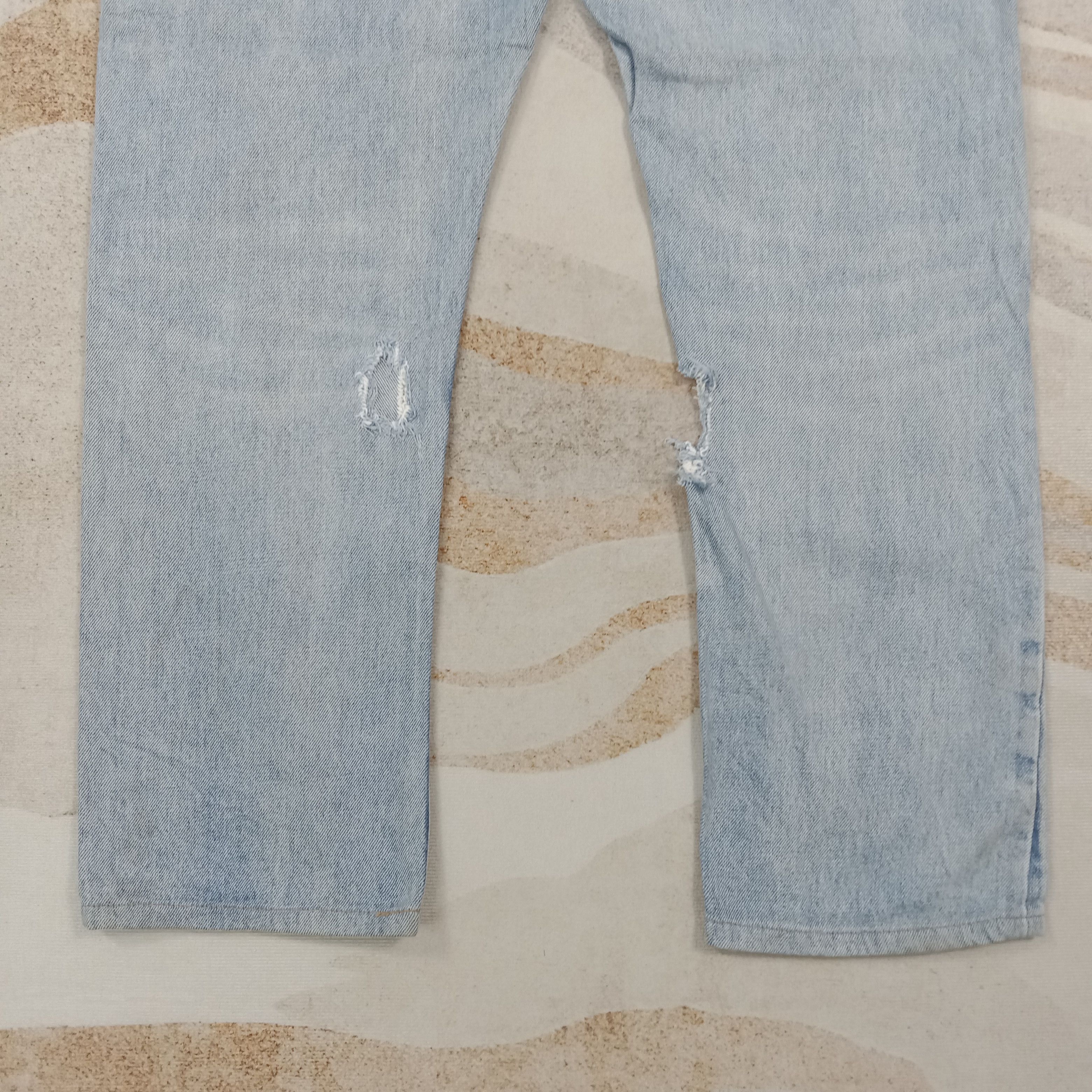 Andy Warhol Andy Warhol X Billabong Selvedge Denim Jeans C280N9 Size US 35 - 8 Thumbnail