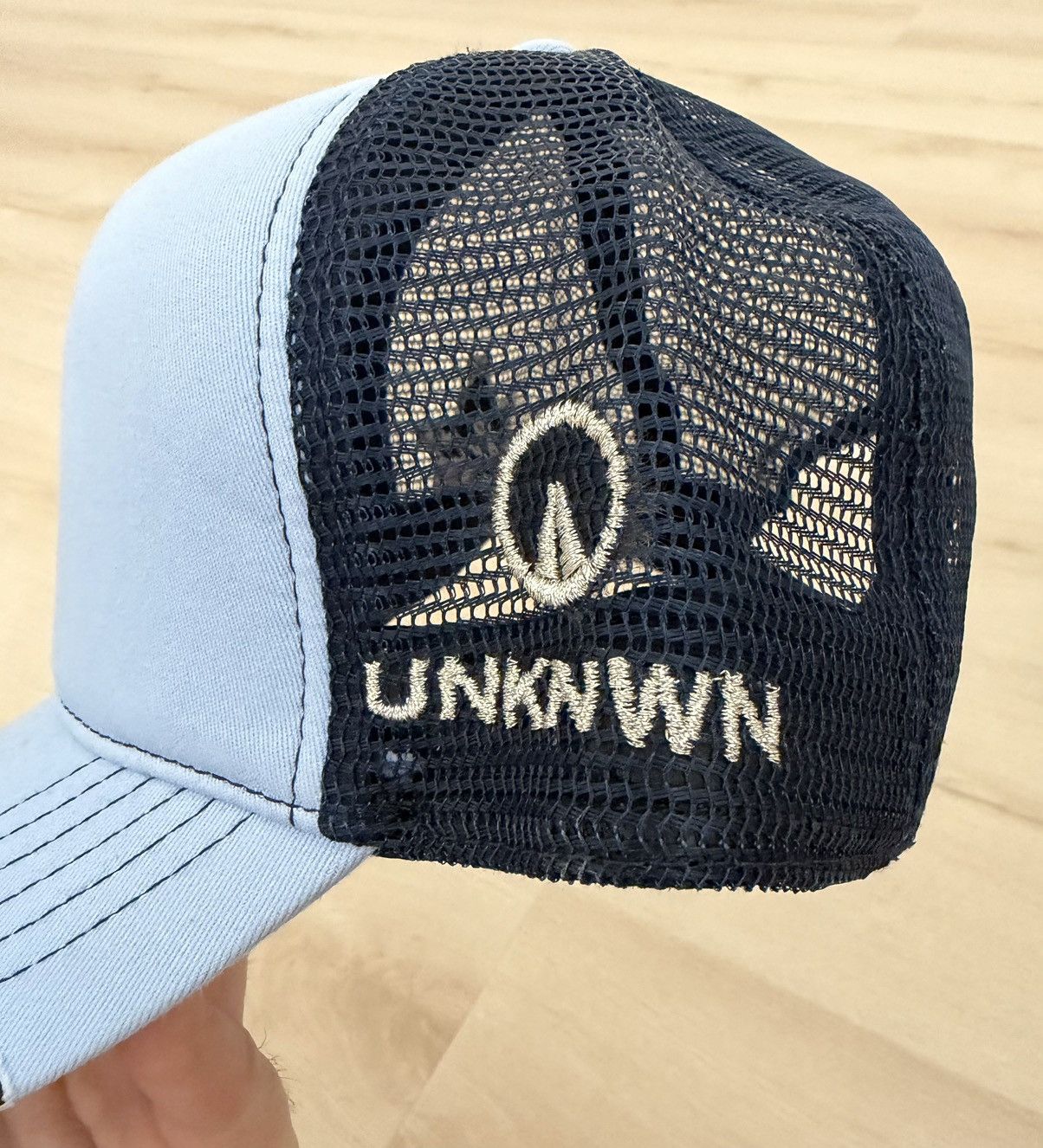 LaRopa LaRopa x UNKNWN Miami Marlins Exclusive Trucker Hat Blue Size ONE SIZE - 9 Thumbnail