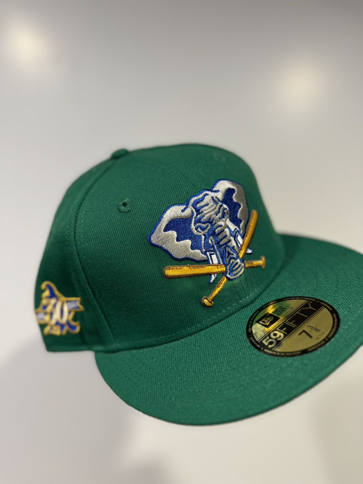 Hat Club × MLB × New Era Hatclub Exclusive Oakland Athletics Crosscheck 7 3/8 Size ONE SIZE - 1 Thumbnail