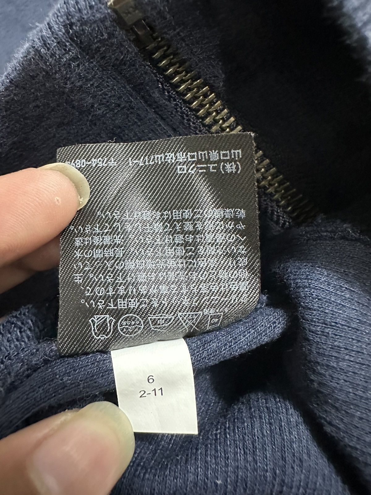 20471120 FUR ZIP UP HOODIE UNIQLO IFSIXWASNINE LGB STYLE Size US M / EU 48-50 / 2 - 8 Thumbnail